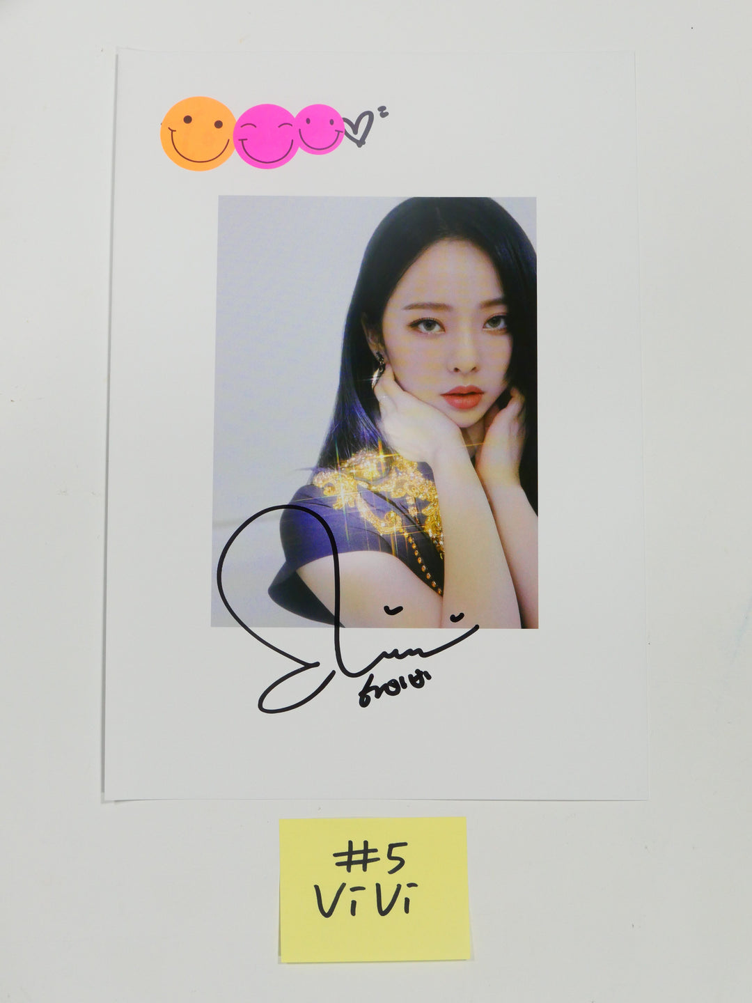 Loona '&' - A Cut Page From Fansign Event Albums