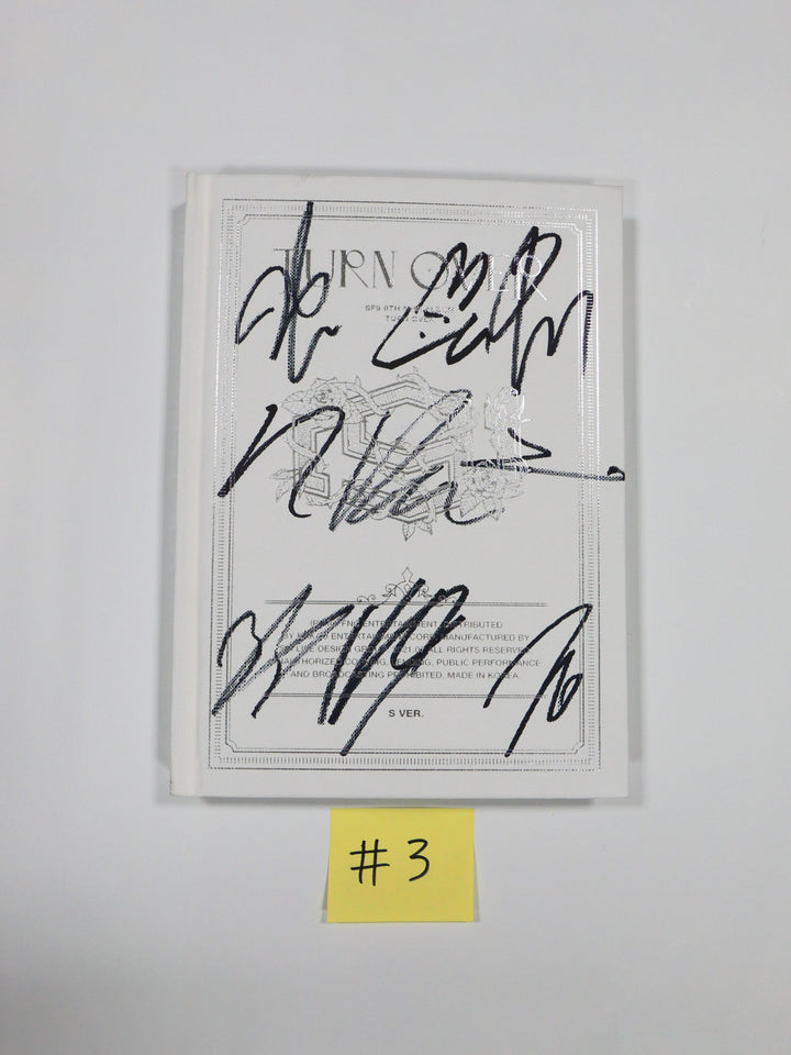 SF9 'Turn Over' - Hand Autographed(Signed) Promo Album