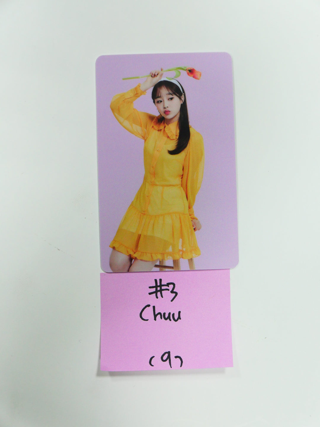 츄(of 이달의 소녀) X 치킨마루 - 스페셜 이벤트 플라스틱 AR 포토카드