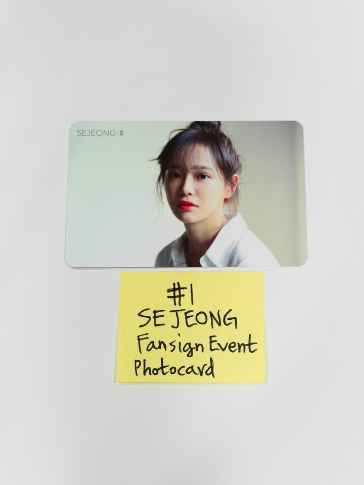 Se Jeong, Song Ji Eun, Yooa, Ryu Su Jeong - Photocard & ETC