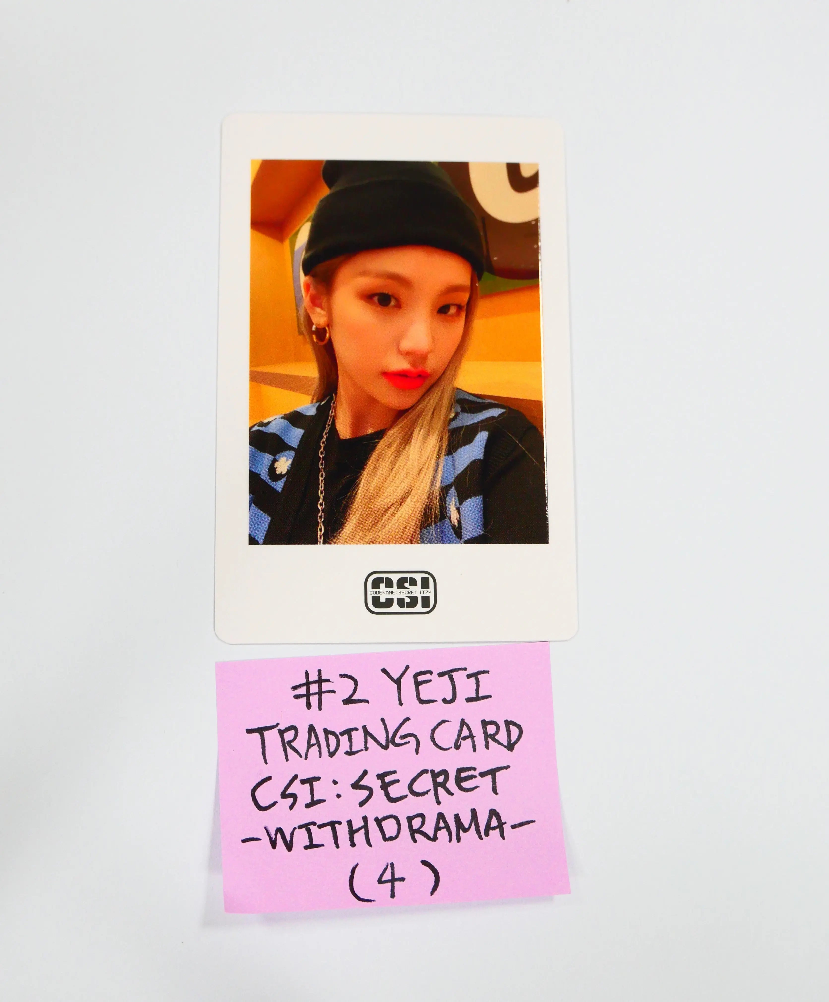 Itzy 'CSI Code Name Secret' - Trading Card Photocard (1
