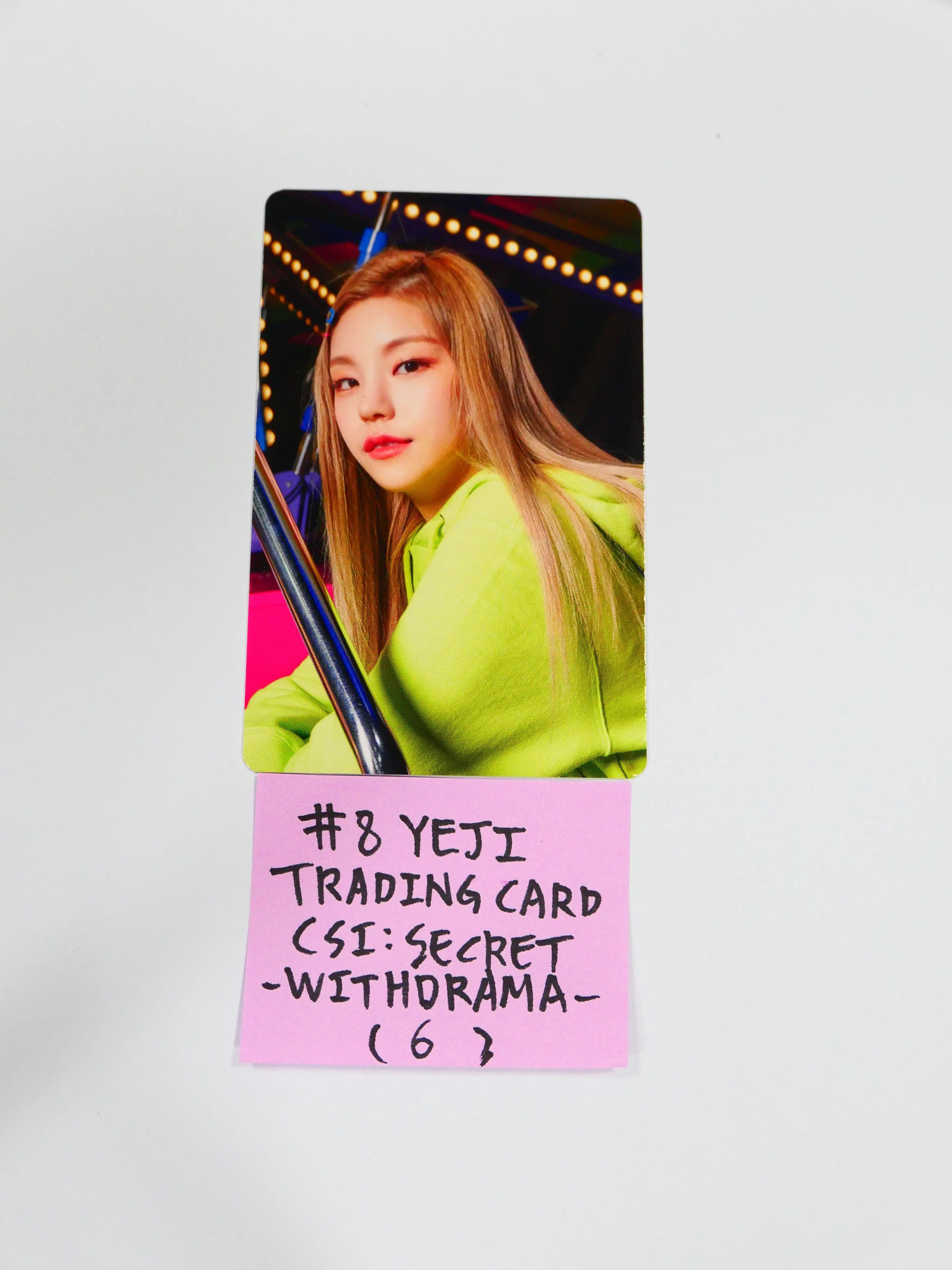 Itzy 'CSI Code Name Secret' - Trading Card Photocard (1