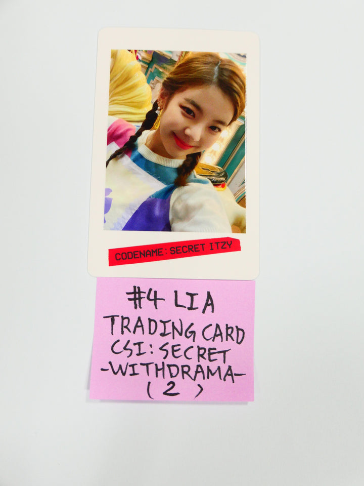 Itzy 'CSI Code Name Secret' - Trading Card Photocard (1)
