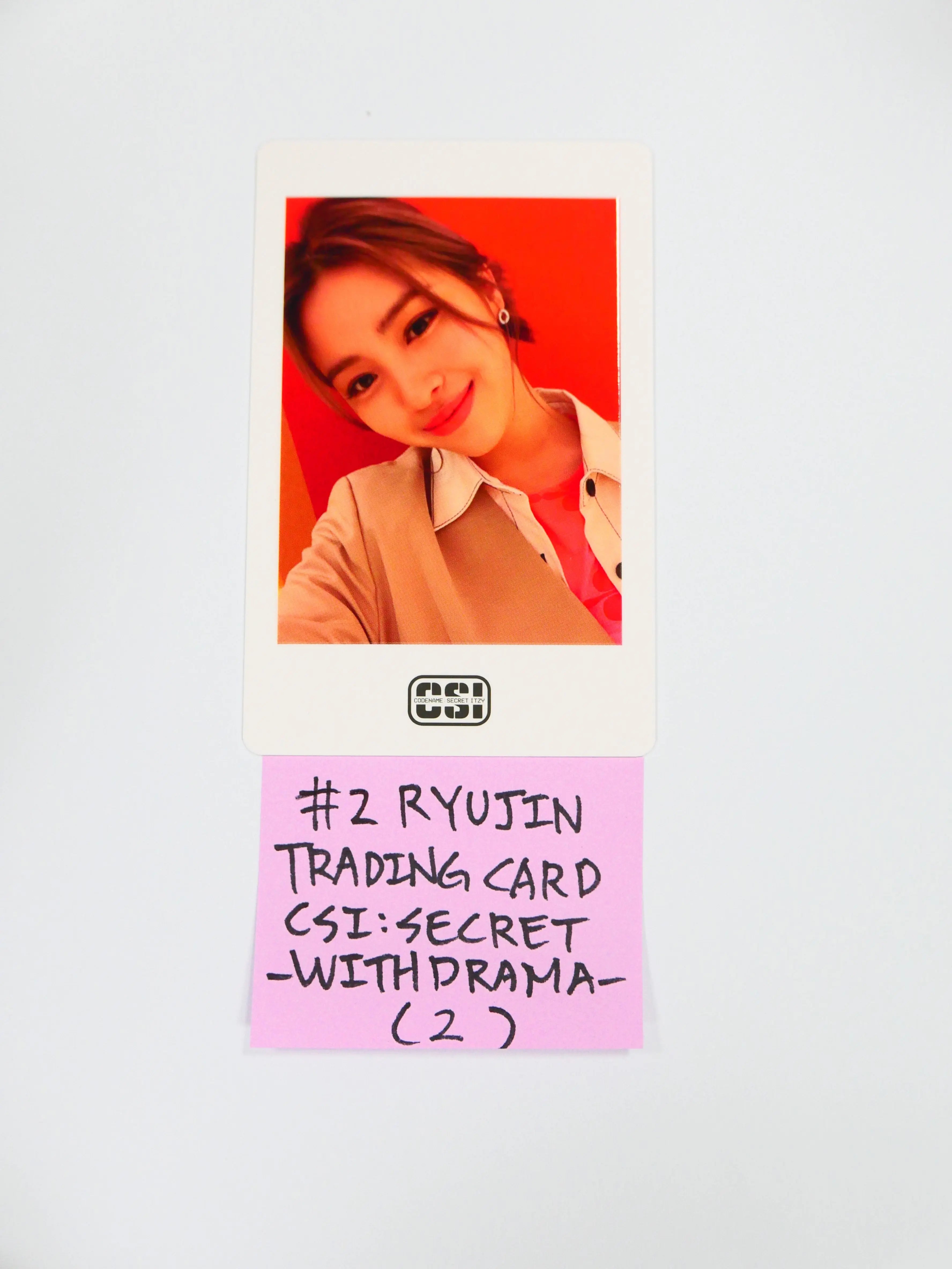 Itzy 'CSI Code Name Secret' - Trading Card Photocard (1