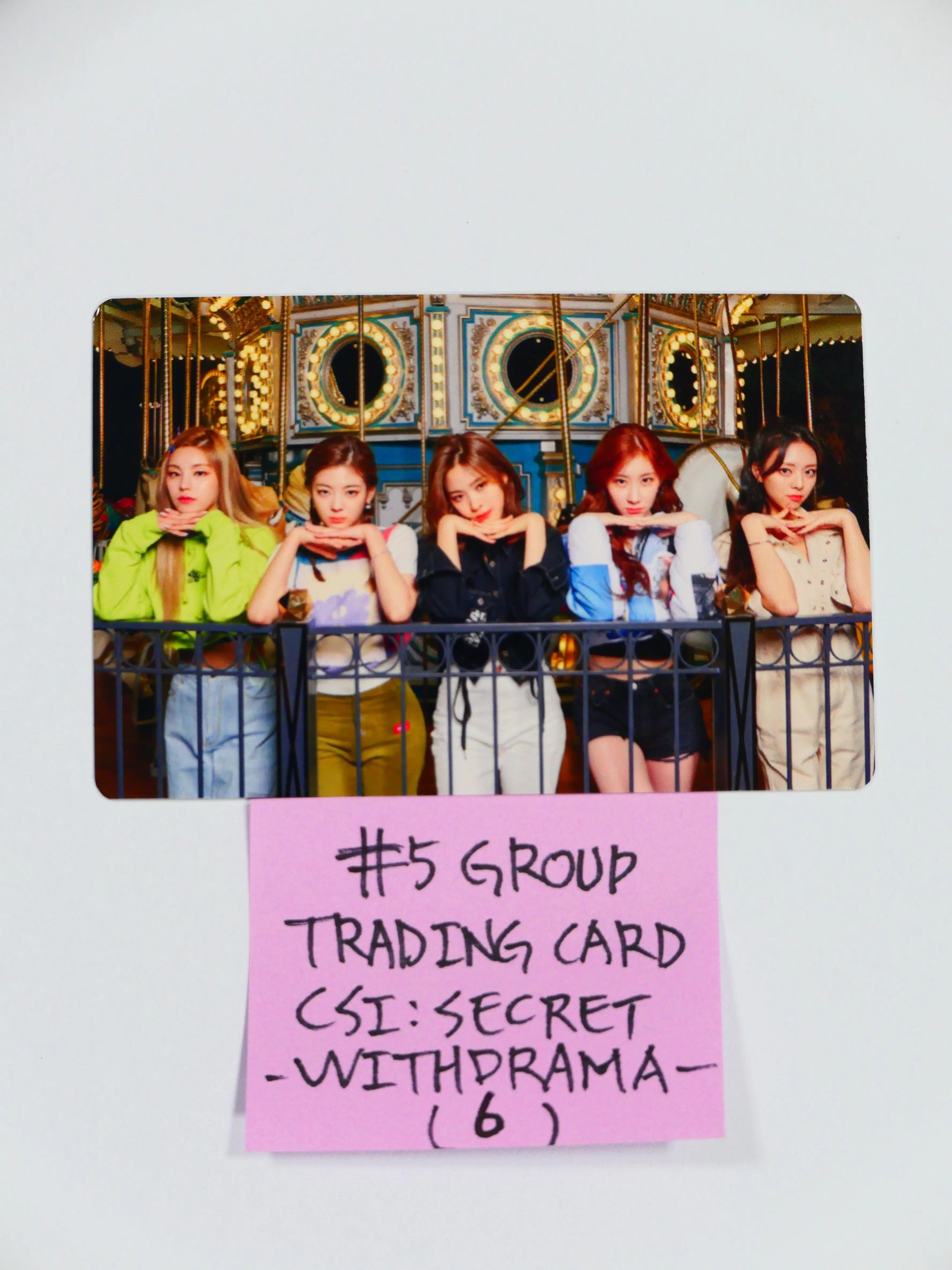 Itzy 'CSI Code Name Secret' - Trading Card Photocard (2