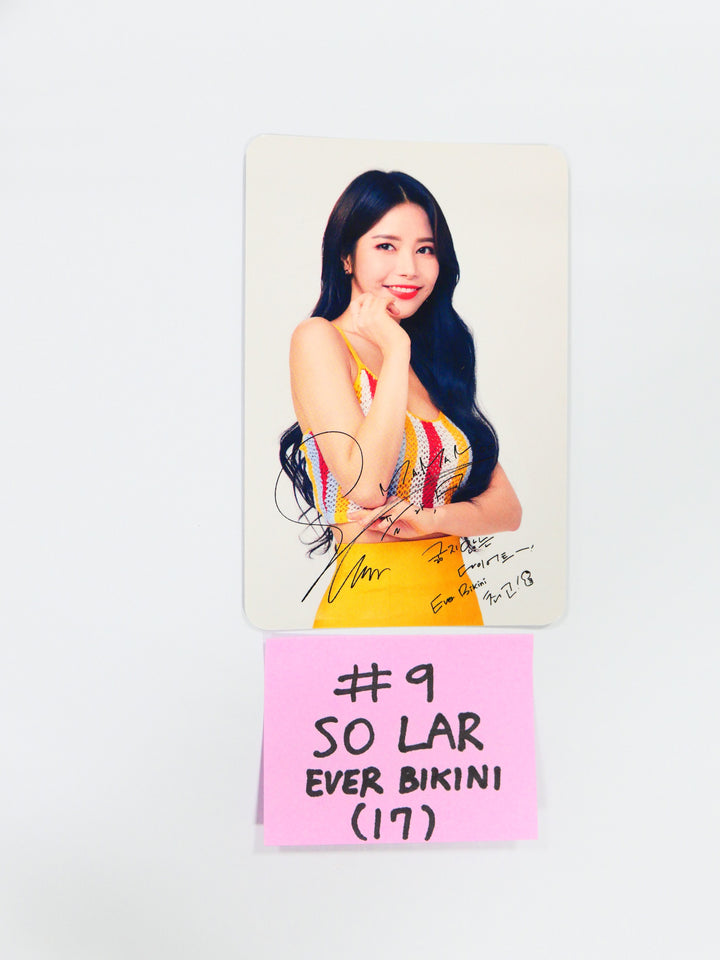 Mamamoo -Official & Ever Bikini, Davich Photocard (OLD) (1)