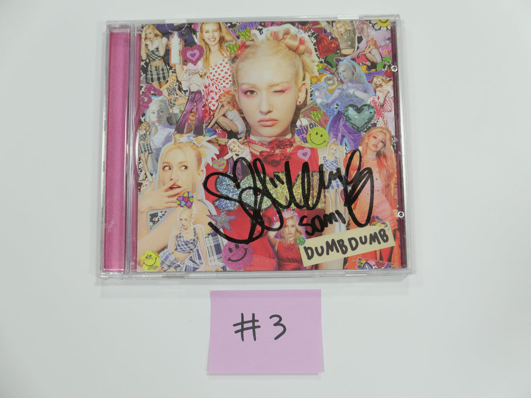 소미 "dumb dumb" - 친필 사인(사인) 프로모션 디지털 싱글 앨범 ( 5/10 재입고 )