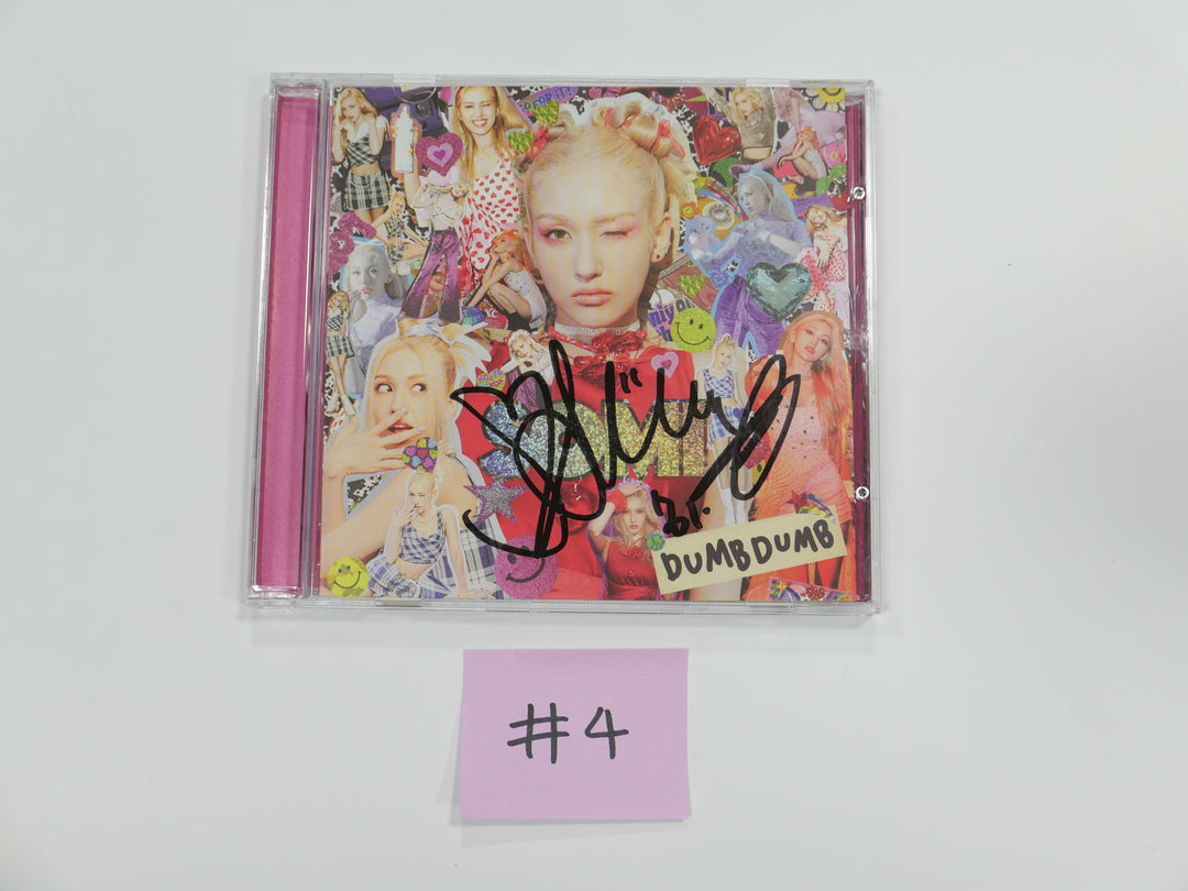 Somi "dumb dumb" - Hand Autographed(Signed) Promo Digital Single Album ( Restocked 5/10 )