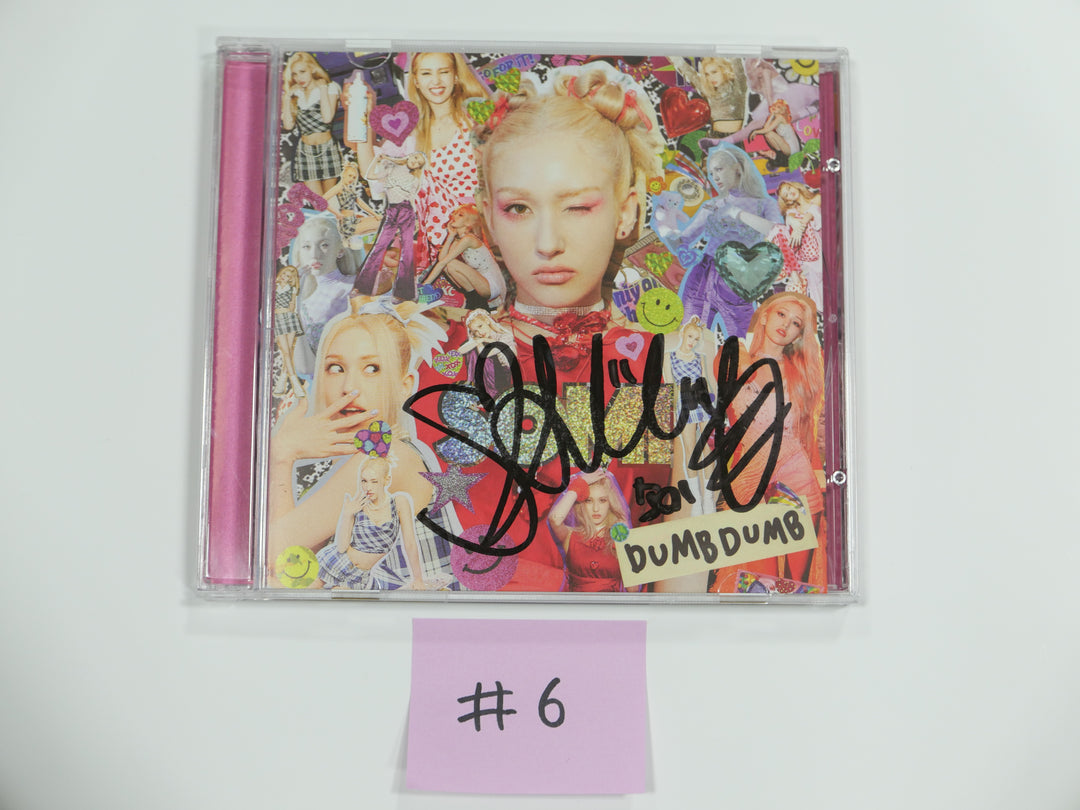 Somi "dumb dumb" - Hand Autographed(Signed) Promo Digital Single Album ( Restocked 5/10 )