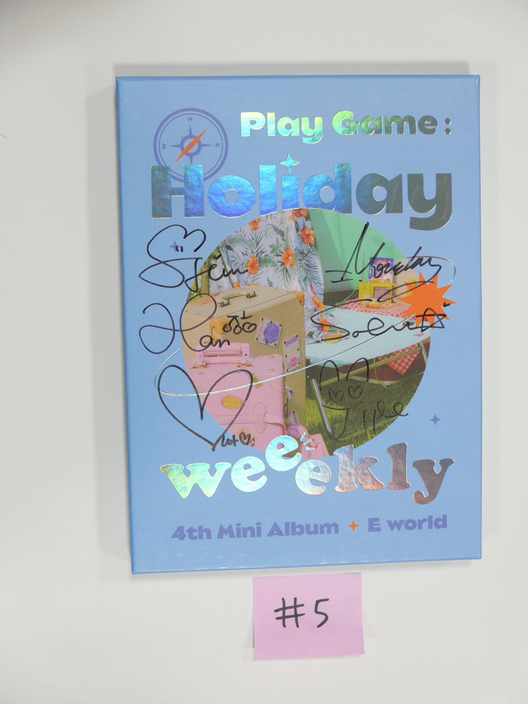 Weeekly「Play Game : Holiday Party」4th Mini - サイン入りプロモアルバム (8/12更新)
