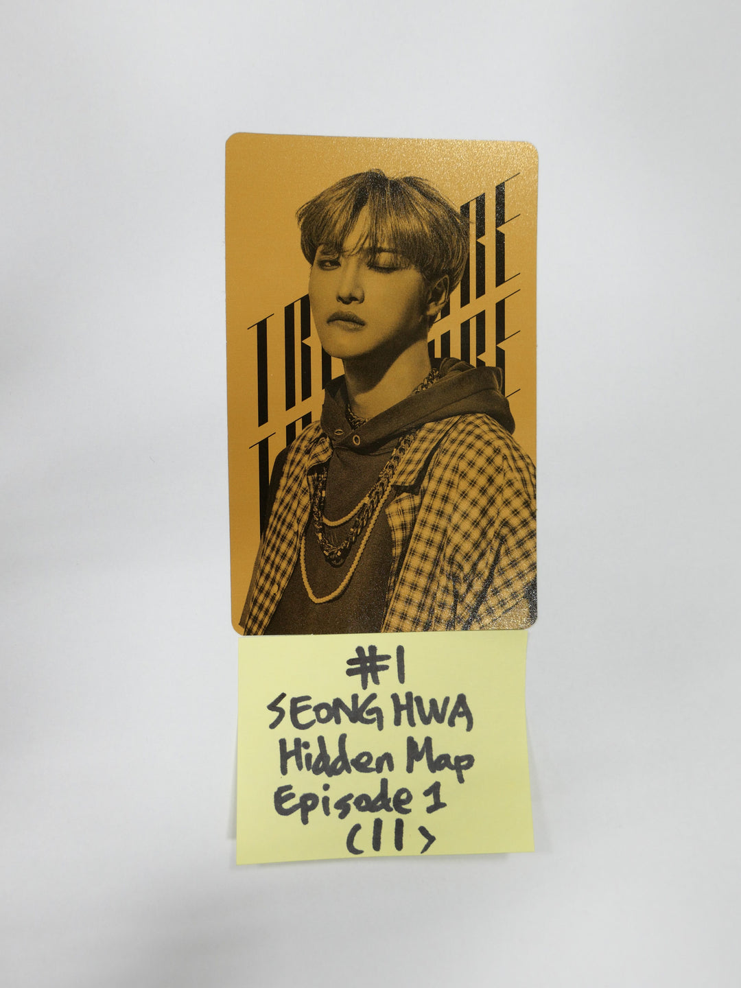 Ateez [Treasure : Hidden map] Episode.1 - Official Photocard