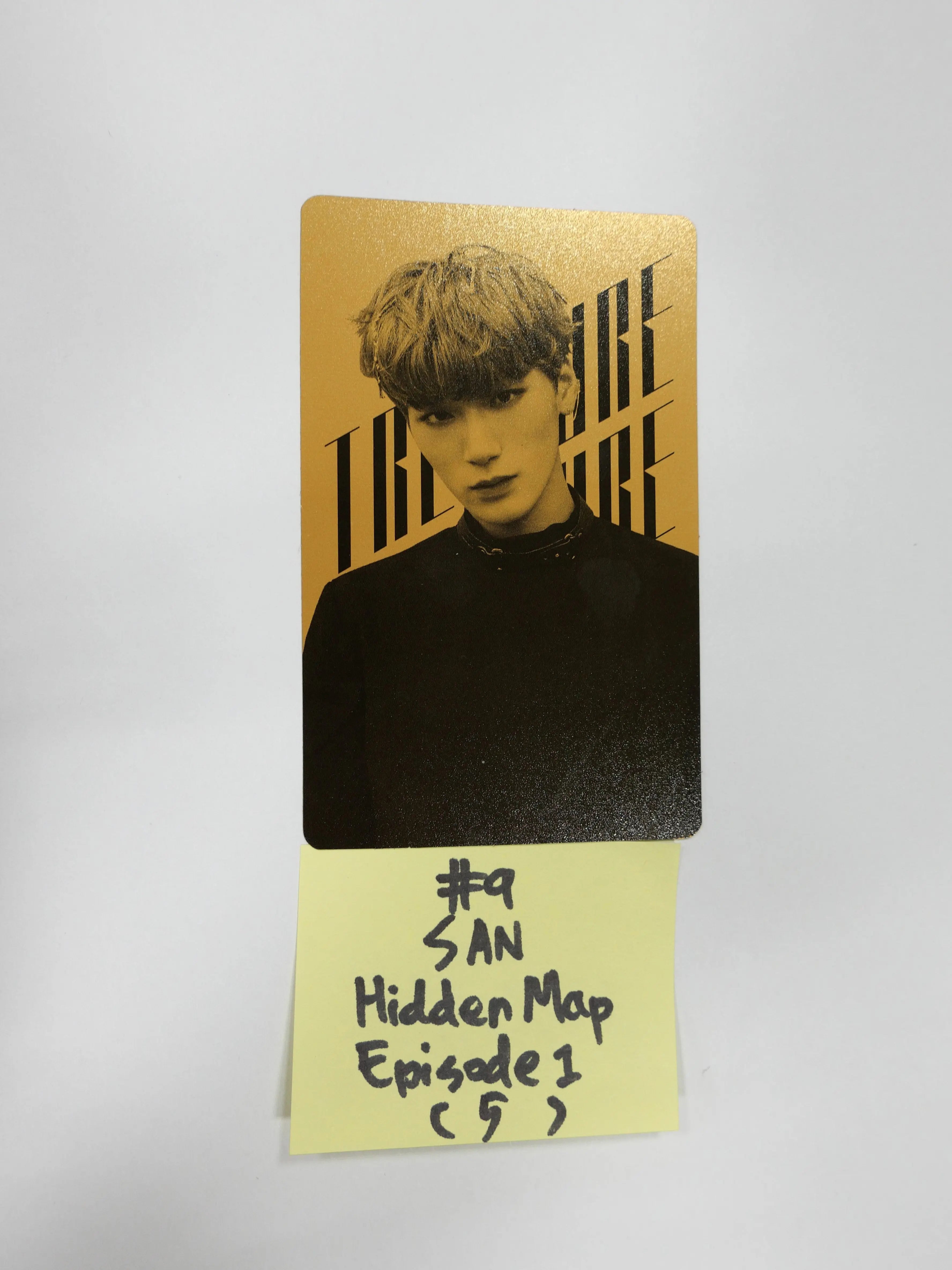 ATEEZ - TREASURE : HIDDEN MAP ] 100% Official PHOTOCARD