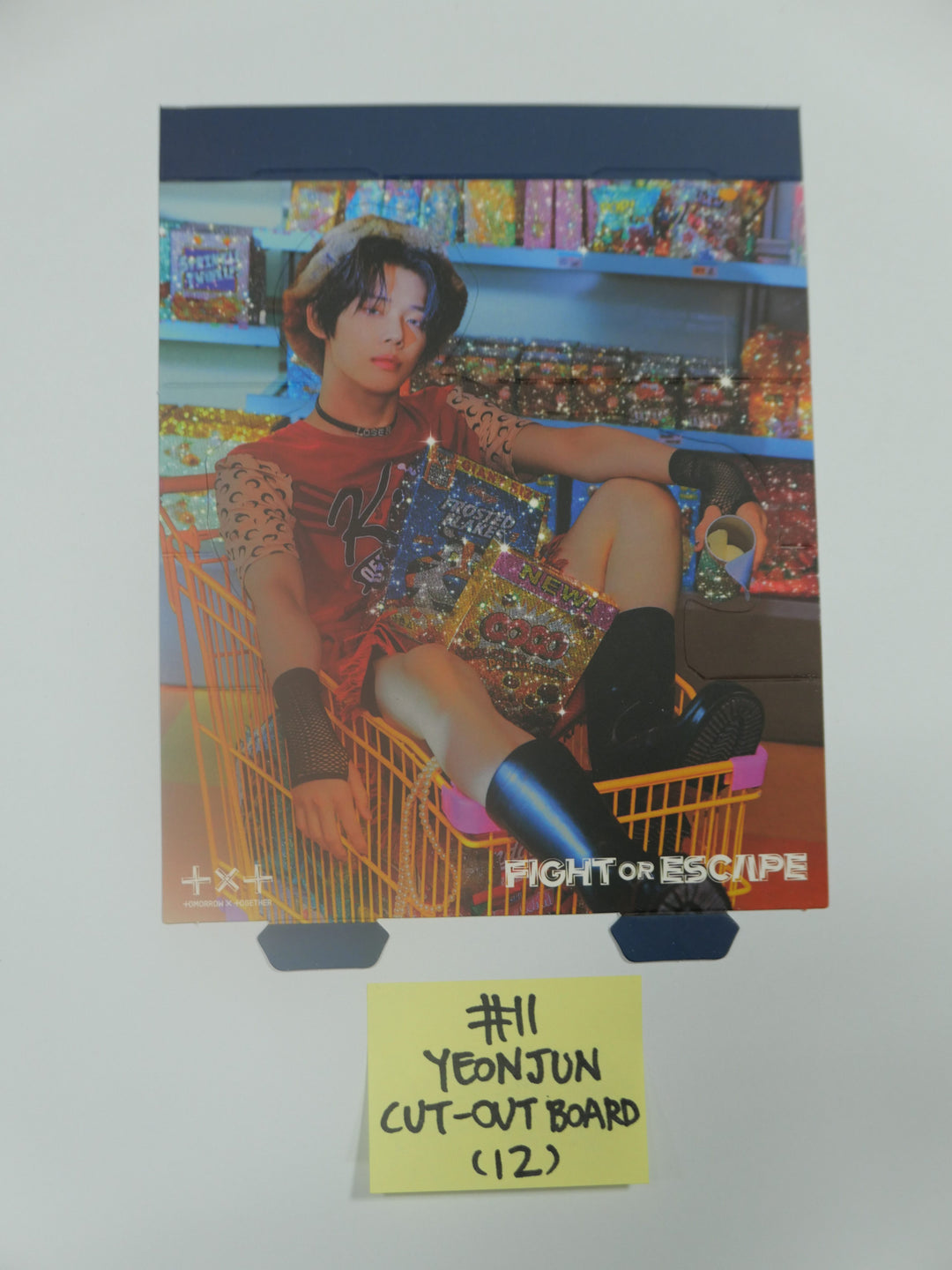 TXT 'Fight Of Escape' - Official Postcard, AR Card & Cut-Out Board