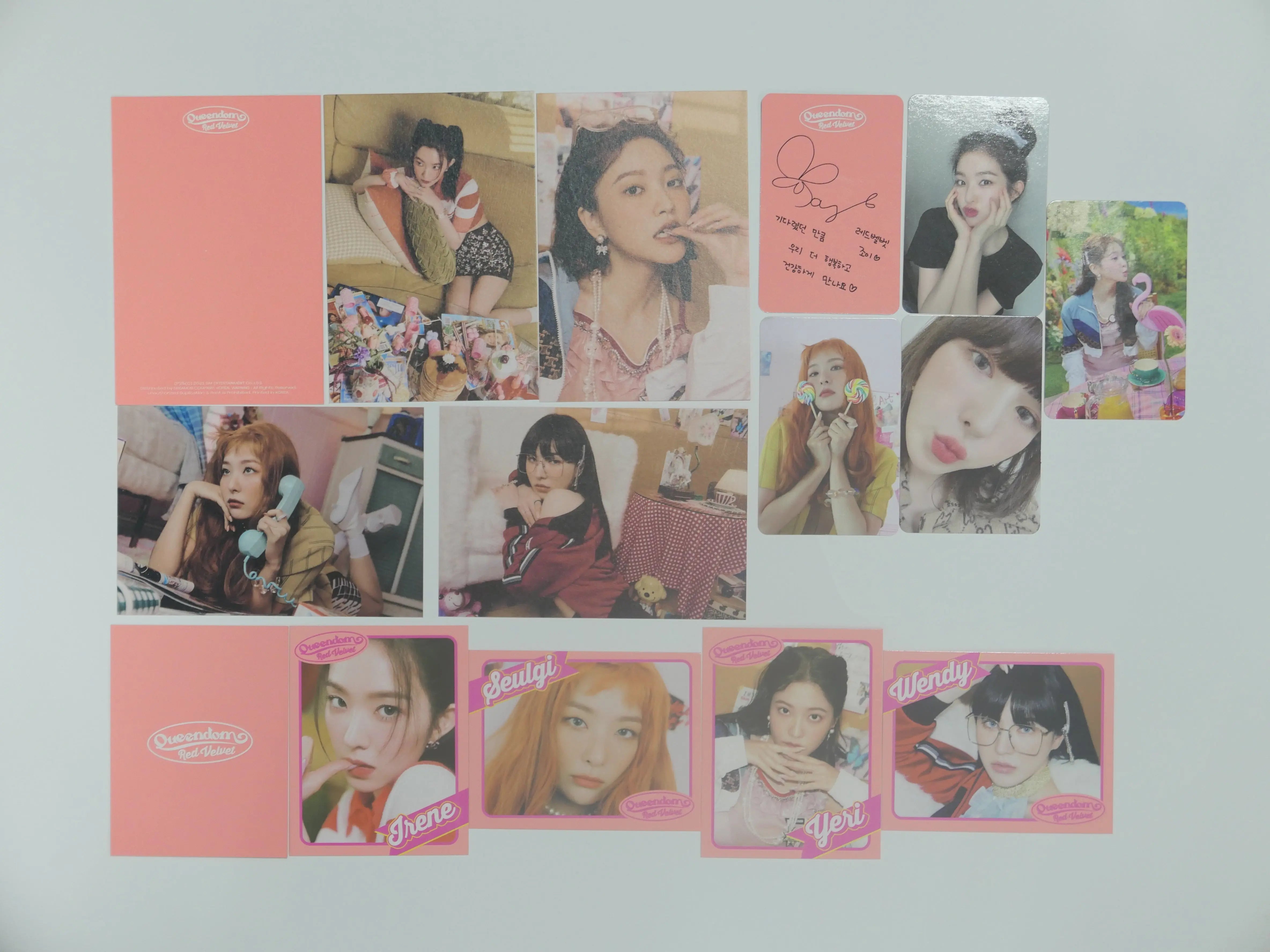 Red Velvet 'Queendom' - Official Photocard (Girls Ver