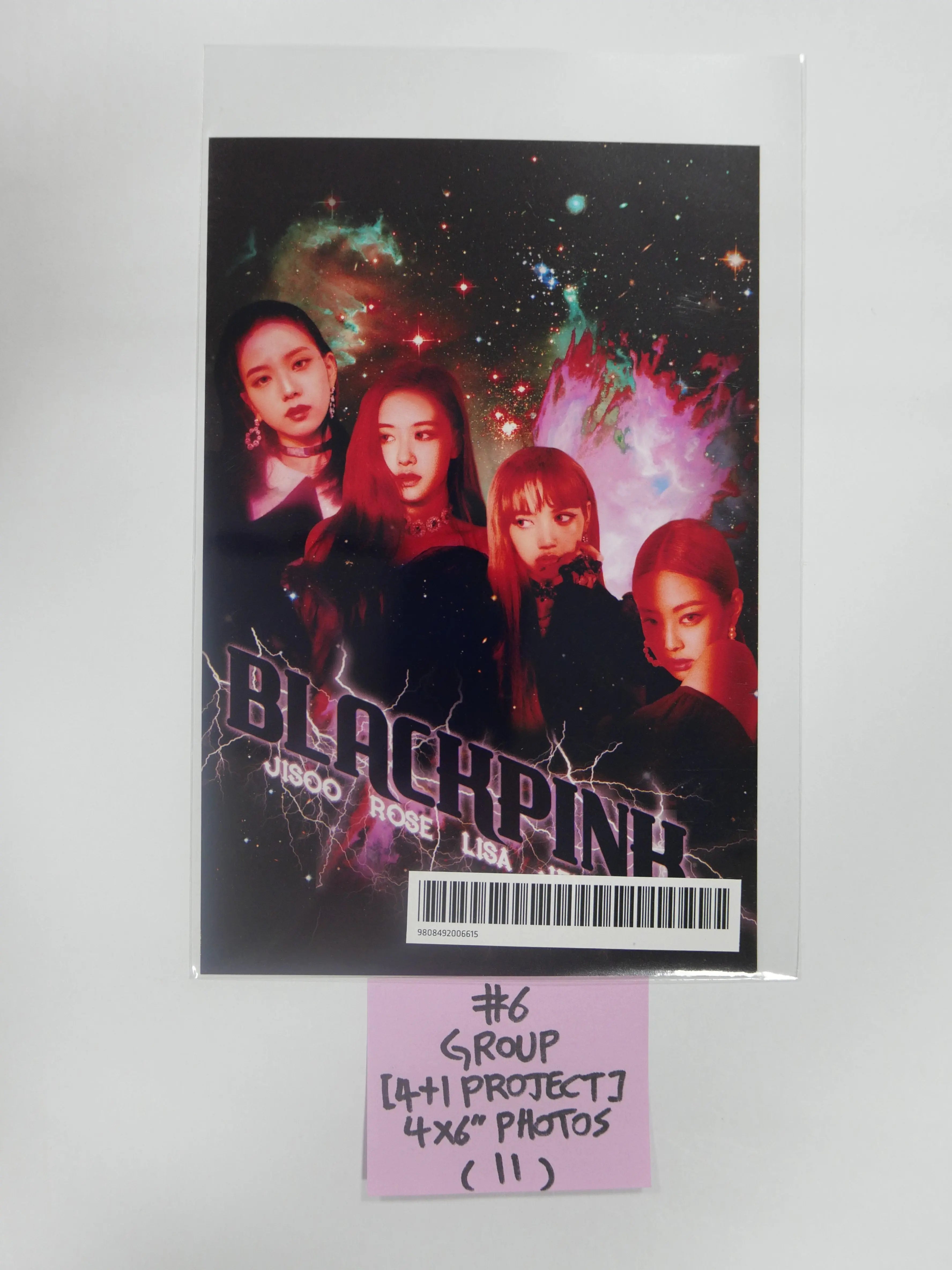 Good Blackpink Jisoo 4+1 5th Anniversary photocards set