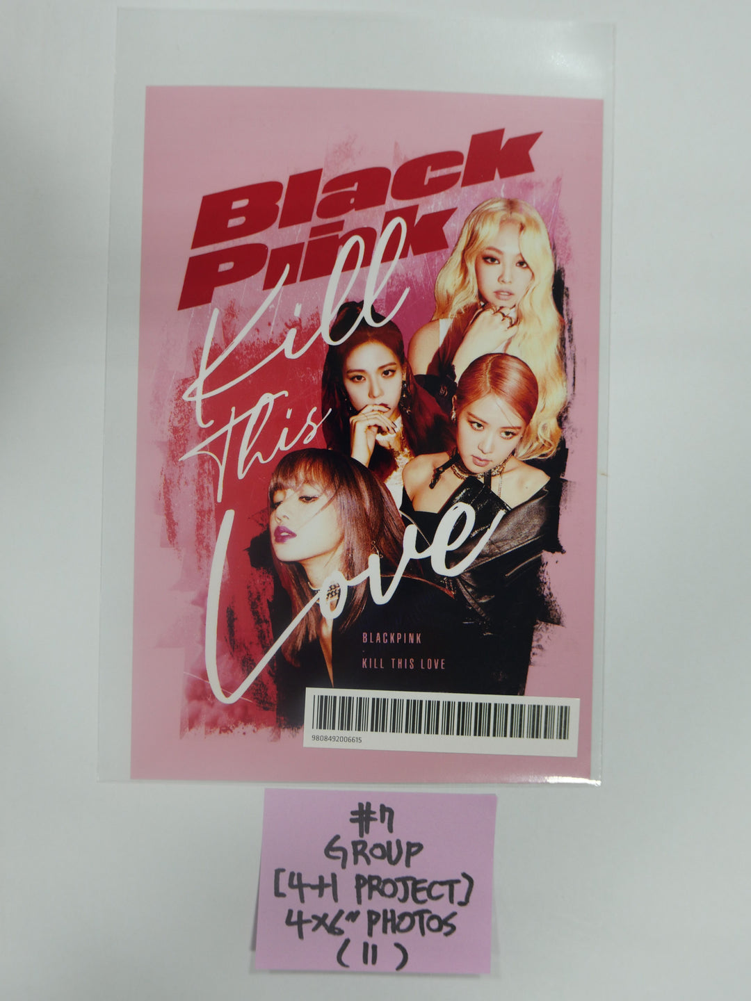 Blackpink “4+1” 5th Anniversary Pop-up Store Exclusive 4x6 Photo