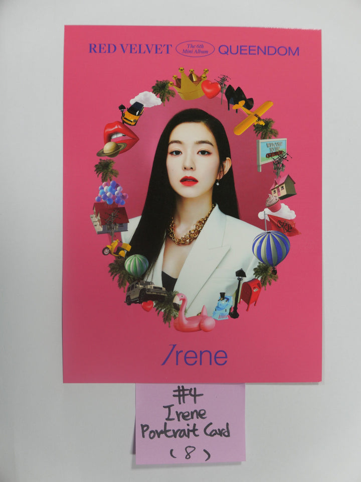 Red Velvet 'Queendom' - Official Photocard, Bookmark, Portrait Card & Postcard (Queens Ver.)