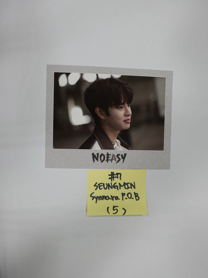 Stray Kids 'No Easy' - 신나라 예약판매 혜택 폴라로이드형 포토카드