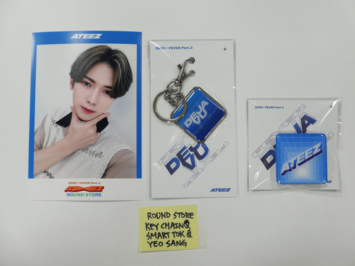 Ateez 'Zero Fever Part 3' - Soundwave Round Store Event Official MD - Printed Photo, Coaster