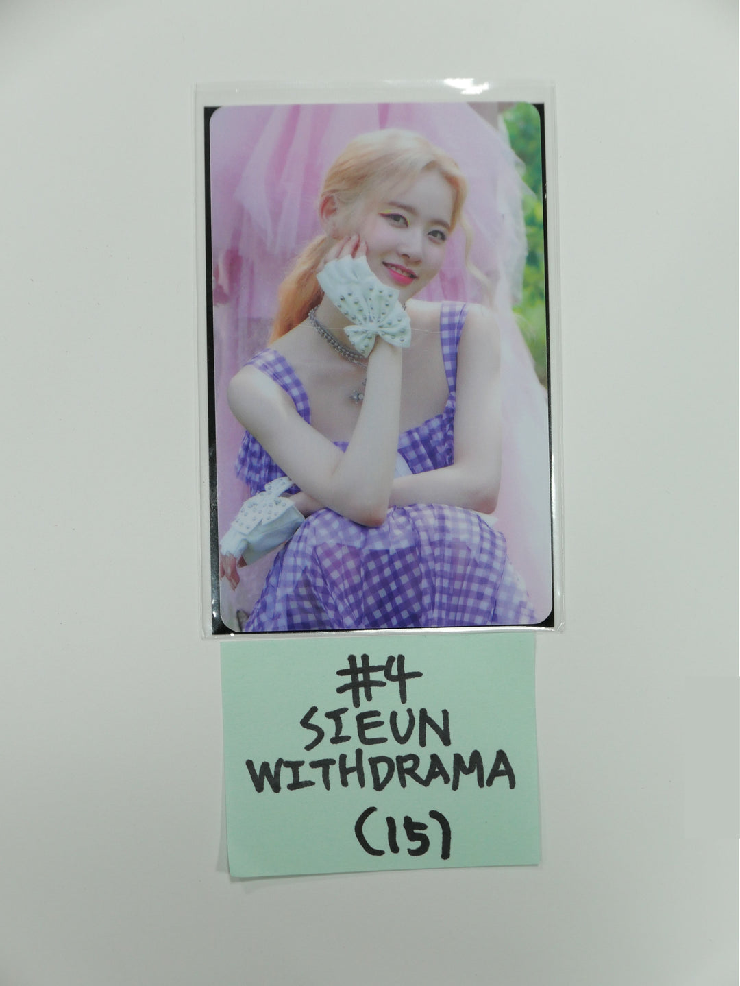 StayC 'STEREOTYPE' - Withdrama Luckydraw Plastic Photocard