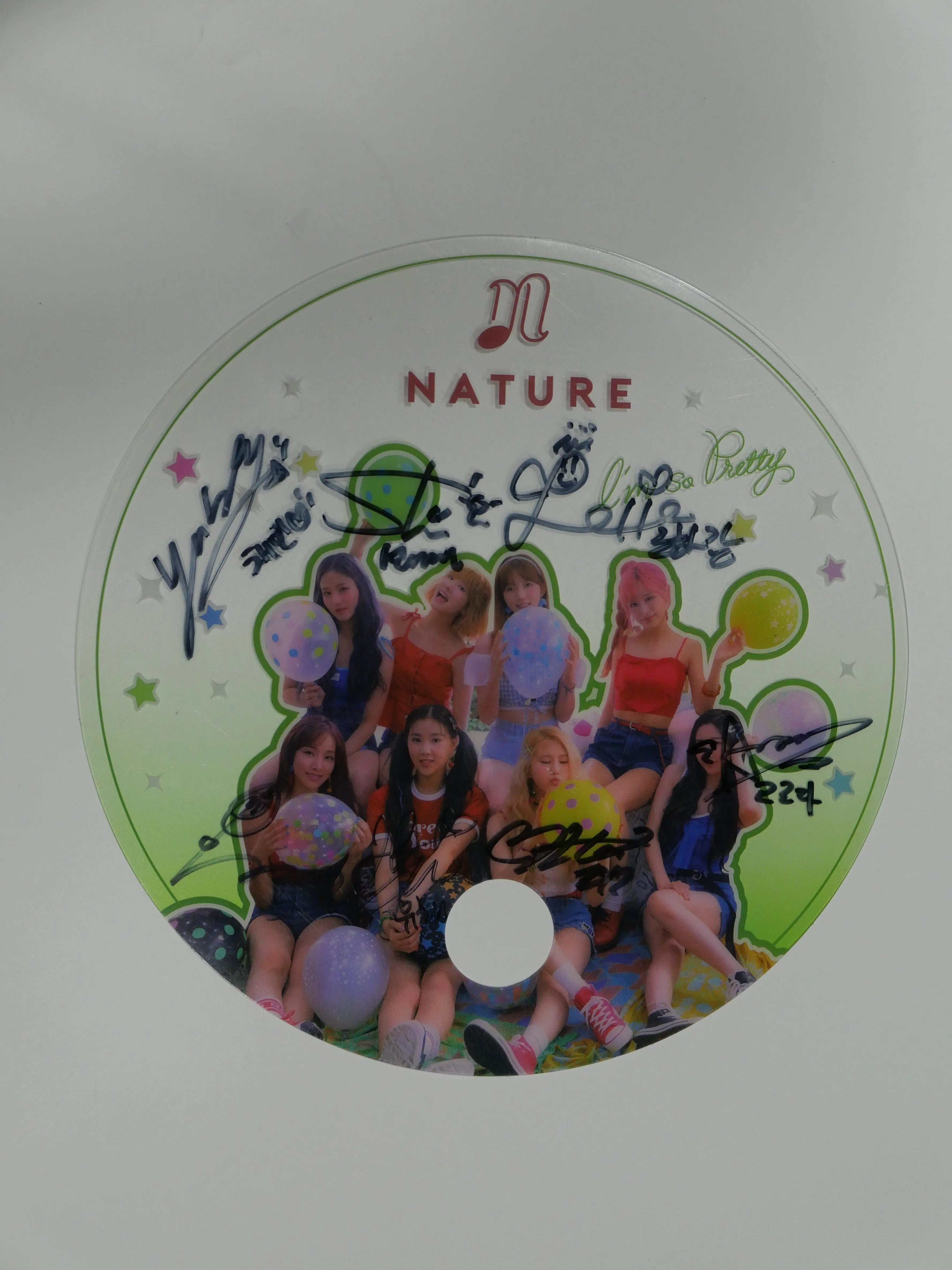 NATURE ロハ LOHA I'm So Pretty 直筆サイン入り トレカ Nature - HALLYUSUPERSTORE