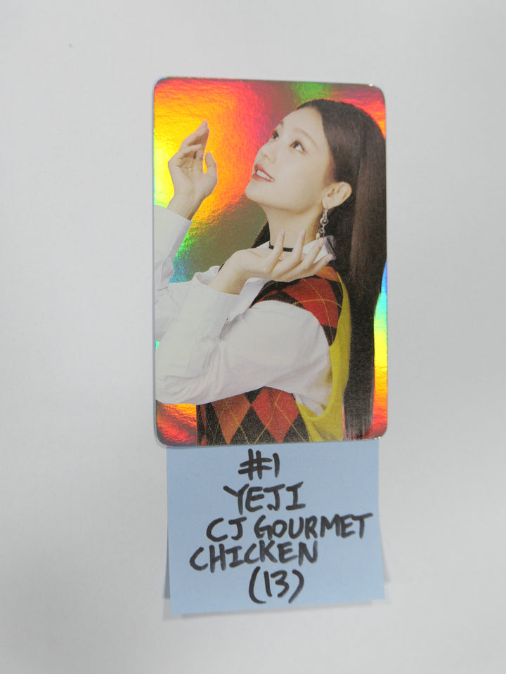 Itzy - GOURMET Chicken Promotional Hologram Photocard