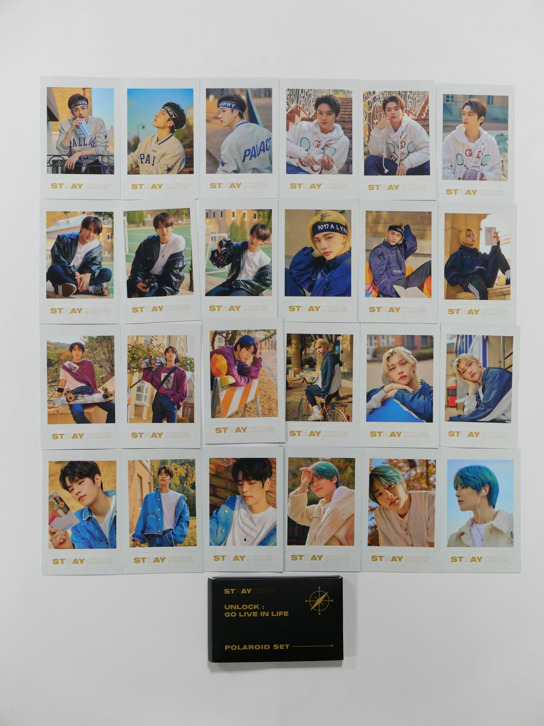 Stray Kids "Unlock : GO LIVE IN LIFE" - MD & Photocard Set