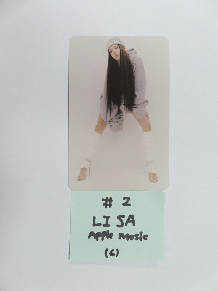 Lisa (of Blackpink) "LALISA" 1st Single - P.O.B & Fansign Event Photocard