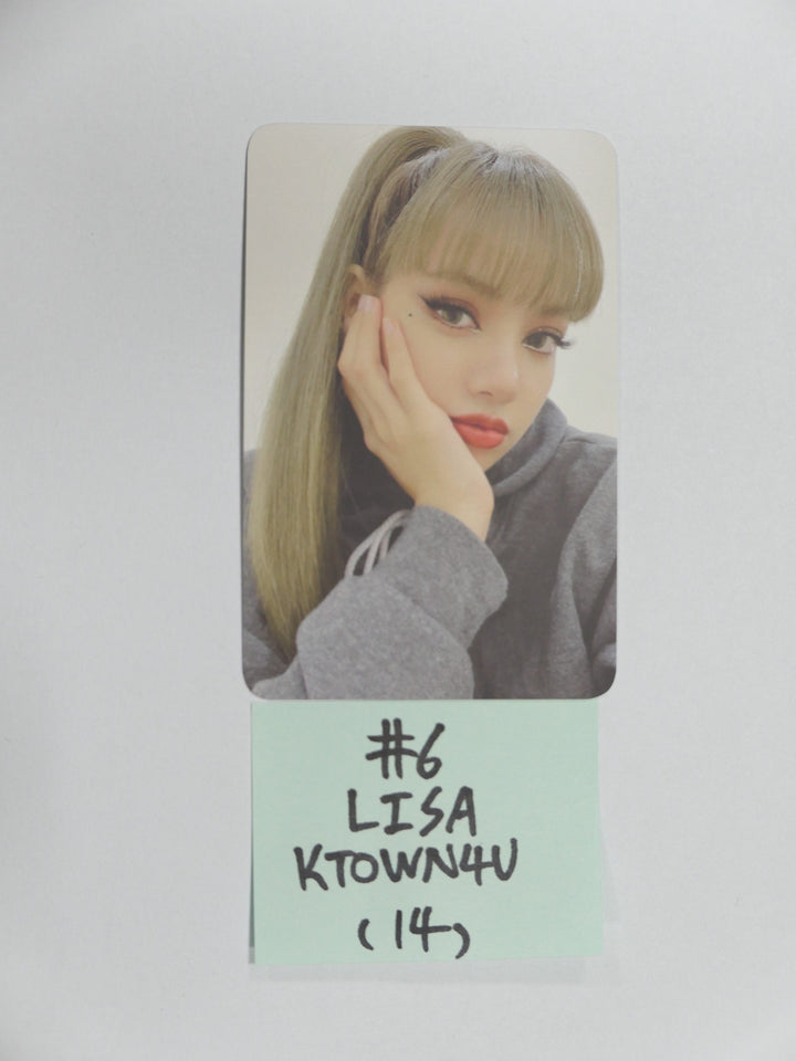 Lisa (of Blackpink) "LALISA" 1st Single - P.O.B & Fansign Event Photocard - HALLYUSUPERSTORE