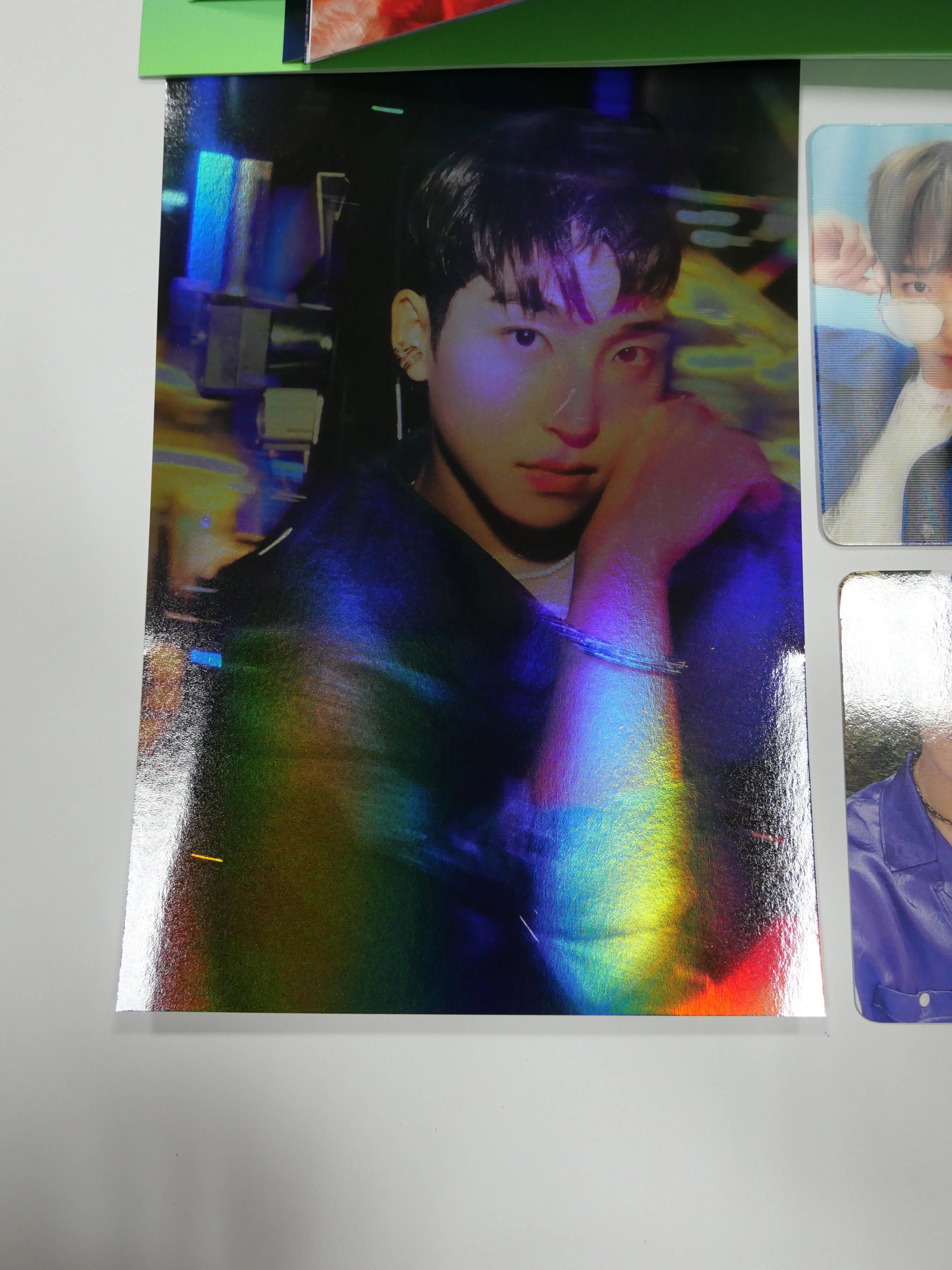 Kevin (of The Boyz) - Hand Autographed(signed) Polaroid & Album
