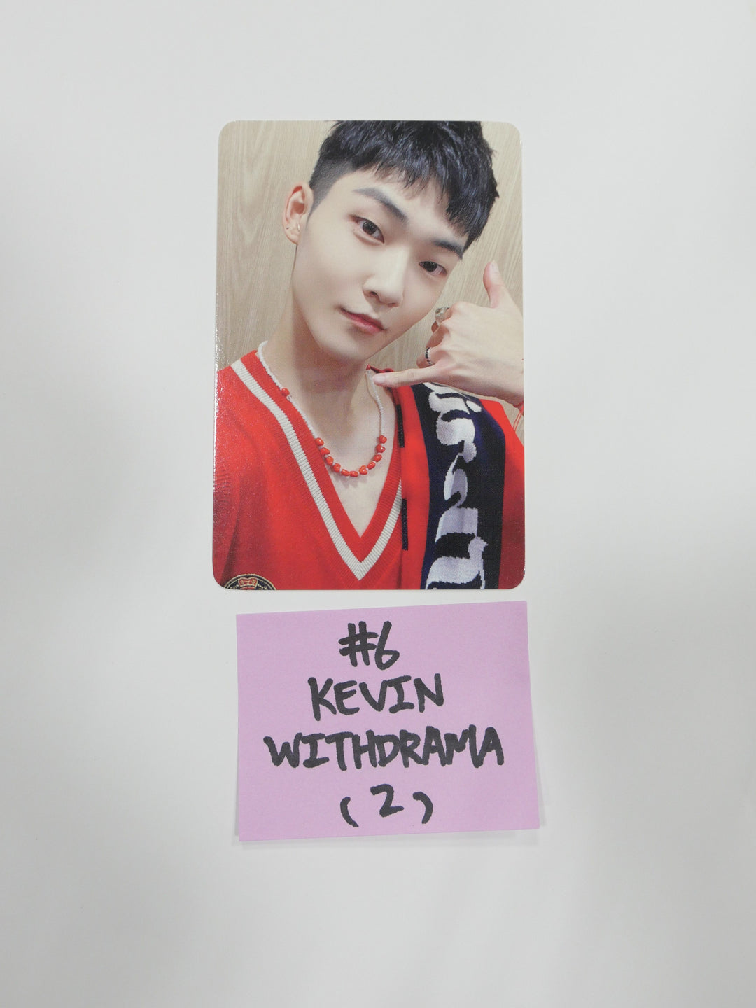 The Boyz "THRILL-ING" 6th Mini -  Withdrama Fansign Event Photocard