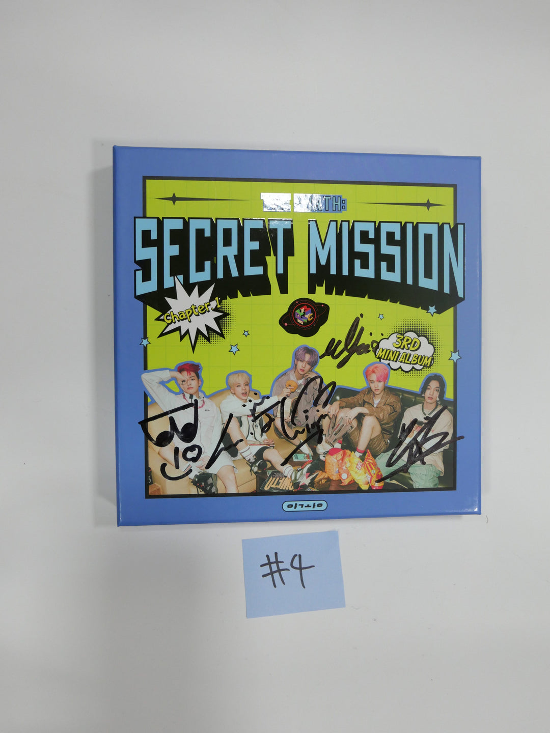 MCND "Secret Mission" 3rd mini - Hand Autographed(Signed) Promo Album