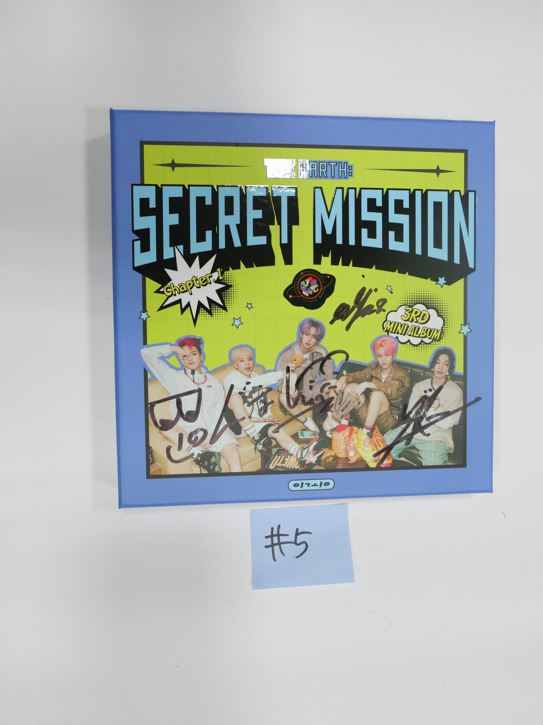 MCND "Secret Mission" 3rd mini - Hand Autographed(Signed) Promo Album