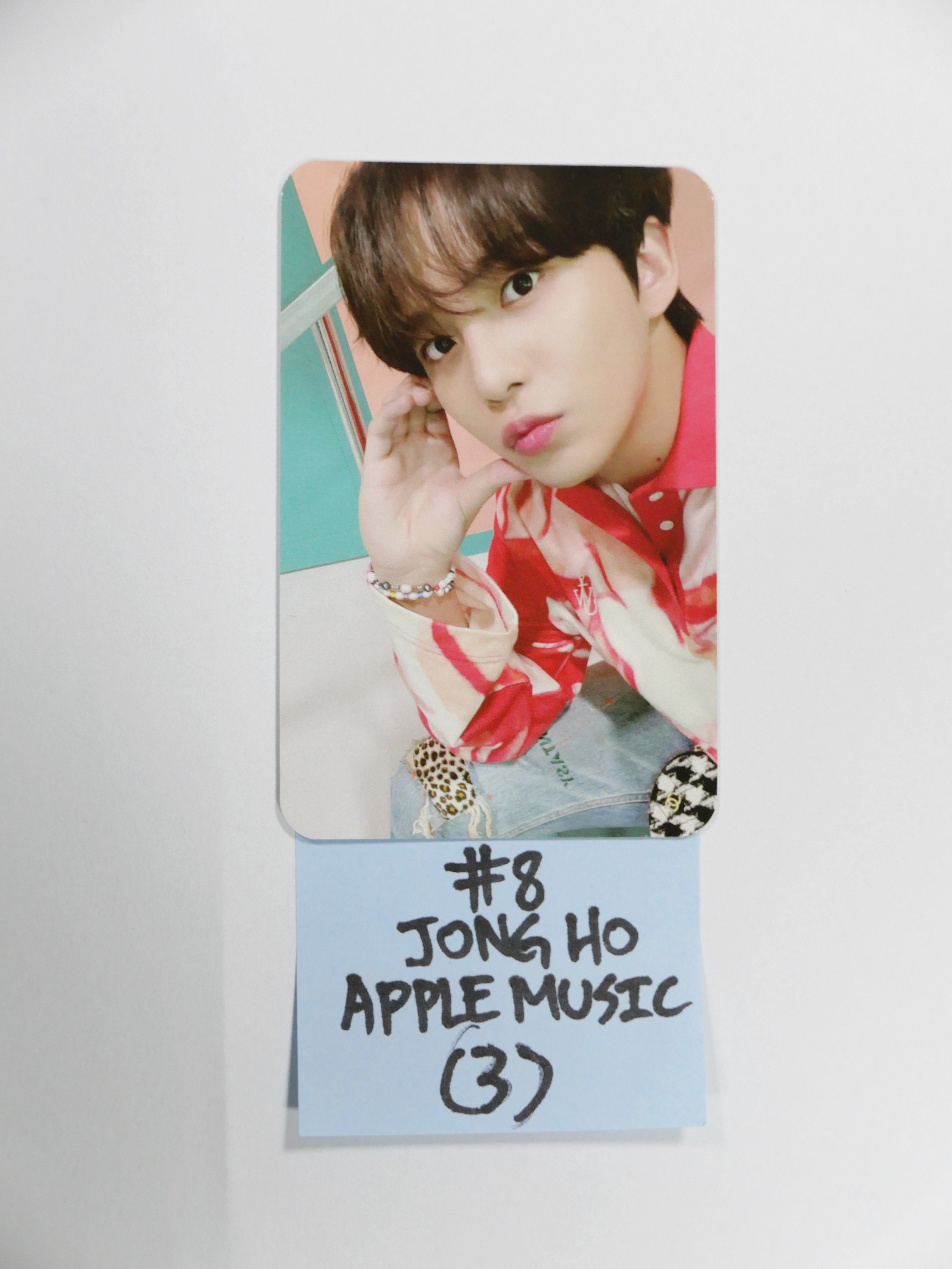 Ateez [ZERO:FEVER Part.3] - Applemusic Fansign Event Photocard 