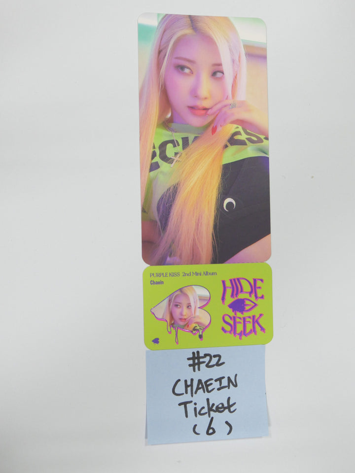 Purple Kiss "Hide & Seek" - Official Photocard [Updated 10/01]