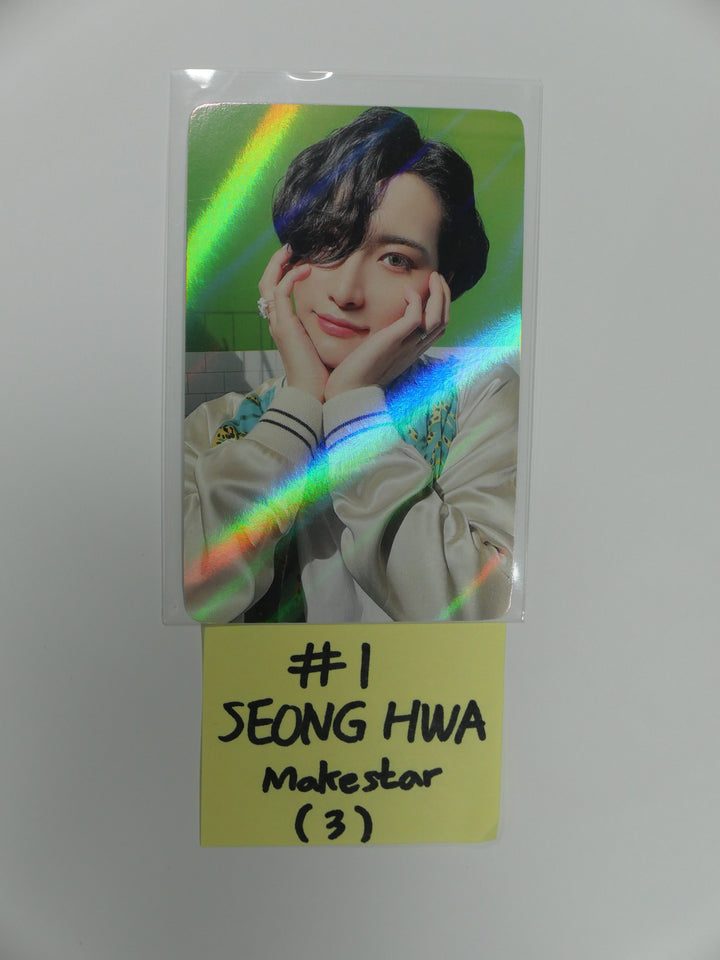 Ateez 'Zero Fever Part 3' - Makestar Fansign Event Hologram Photocard