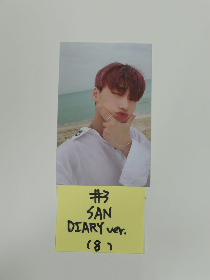 Ateez 'Zero Fever Part 3' - Official Photocard (Diary Ver.)