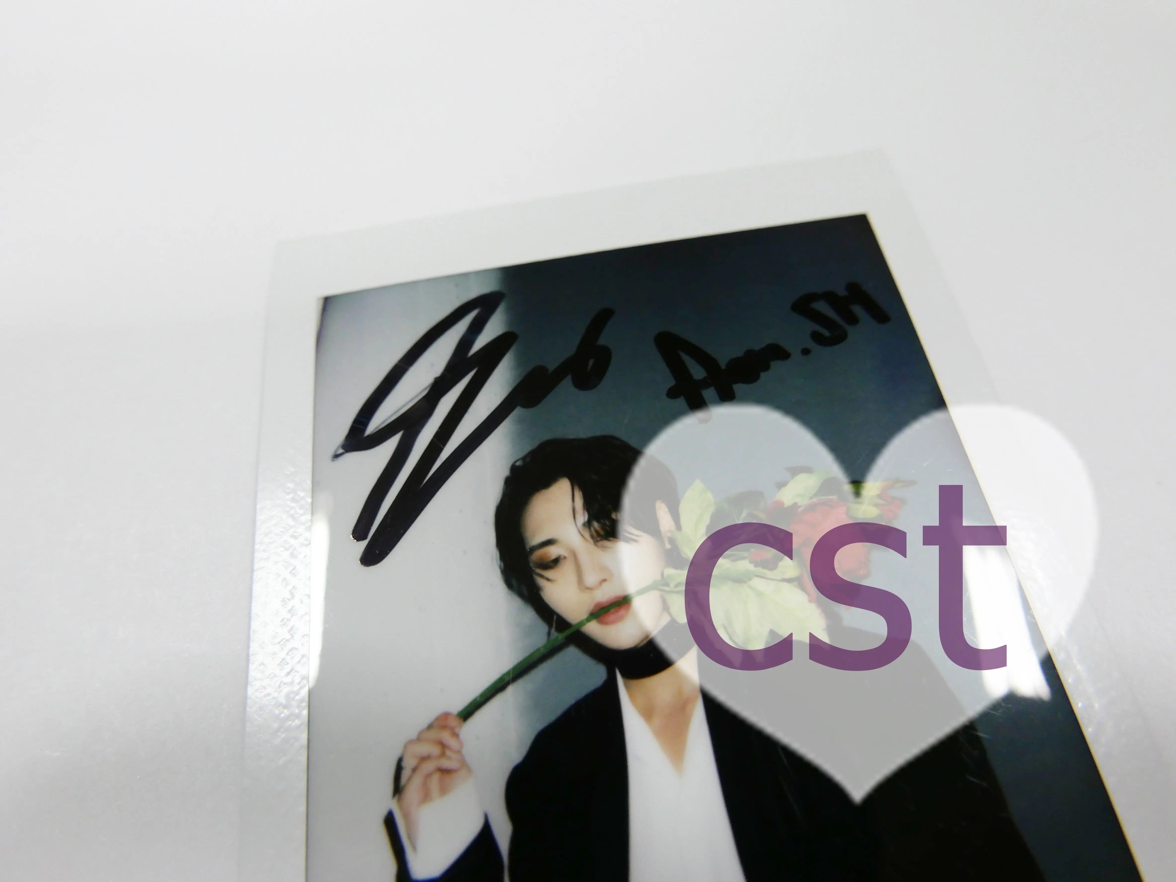Seong Hwa (of Ateez) - Hand Autographed(Signed) Polaroid