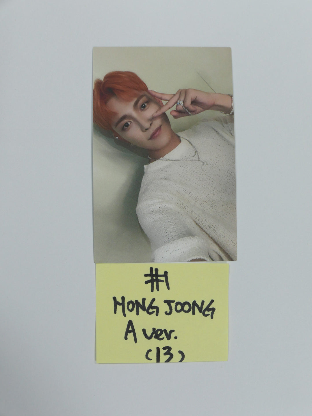 Ateez 'Zero Fever Part 3' - Official Photocard (A ver.) - HALLYUSUPERSTORE