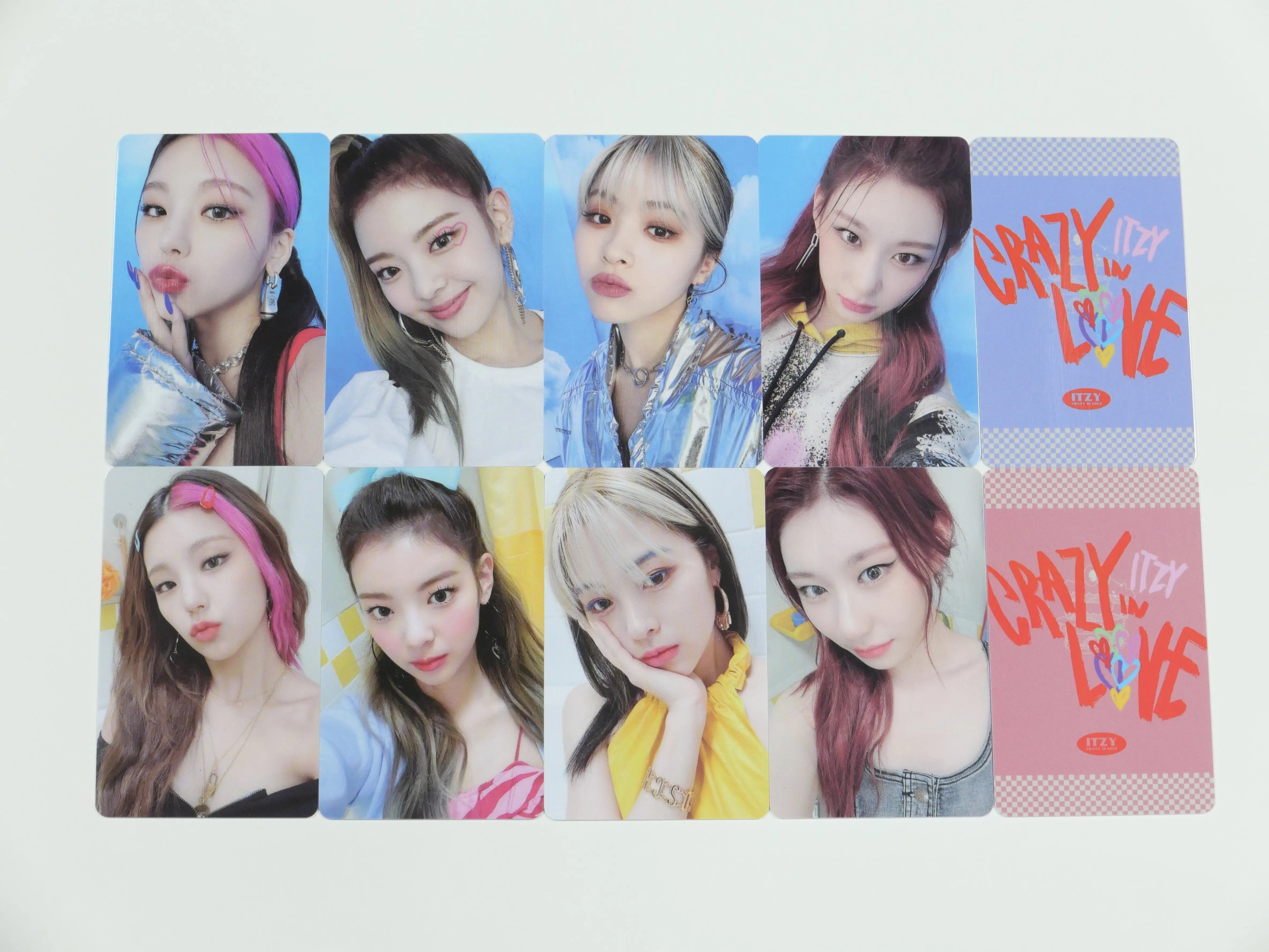 ITZY photocard crazy in love loco Yeji Yuna Ryujin lia