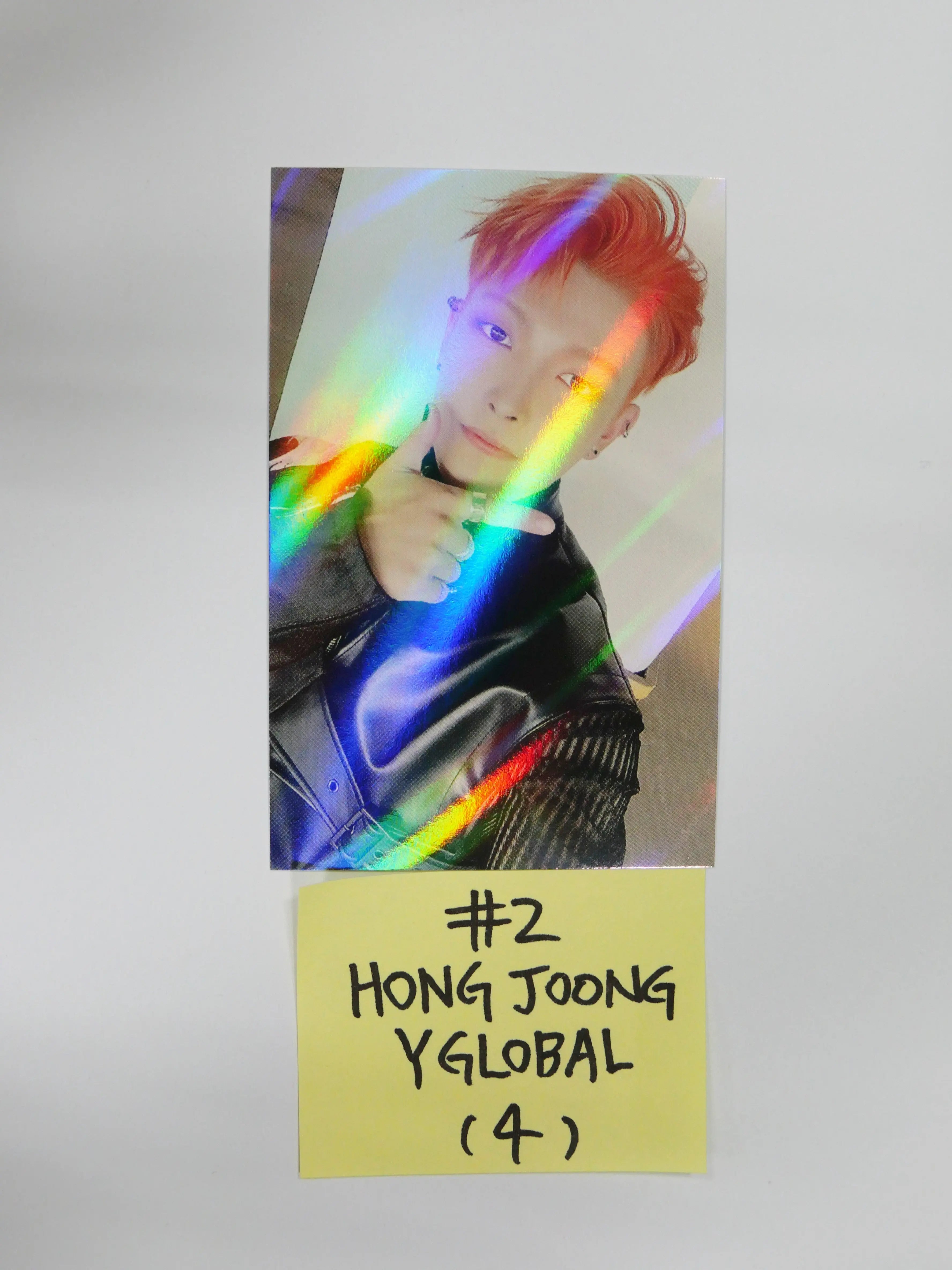 ATEEZ サン　yglobal ホログラムトレカ fever part3 ATEEZ - ATEEZ サン YGLOBAL ホログラムトレカ FEVER part3