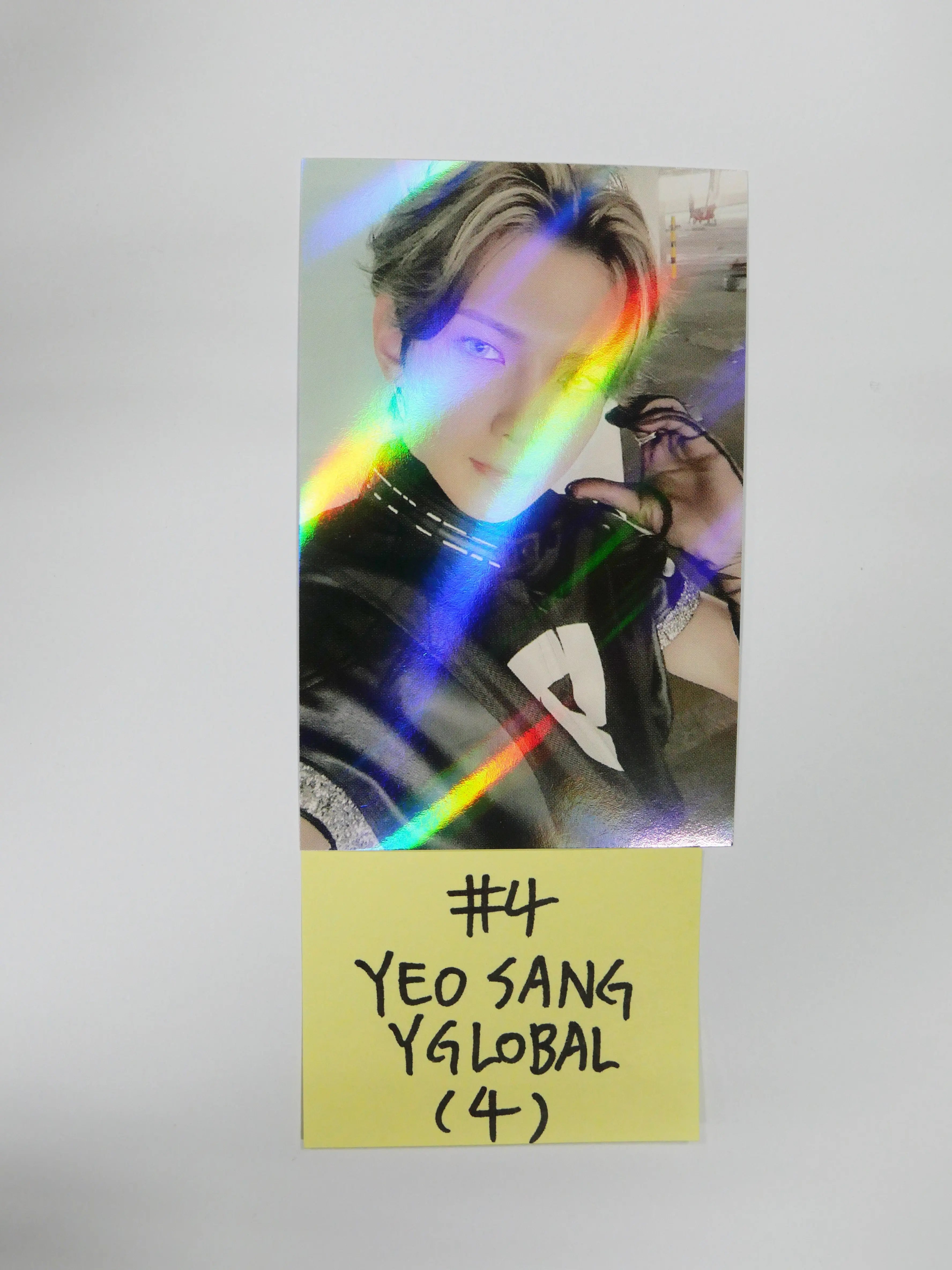 High quality Ateez San YGlobal Holo Photocard