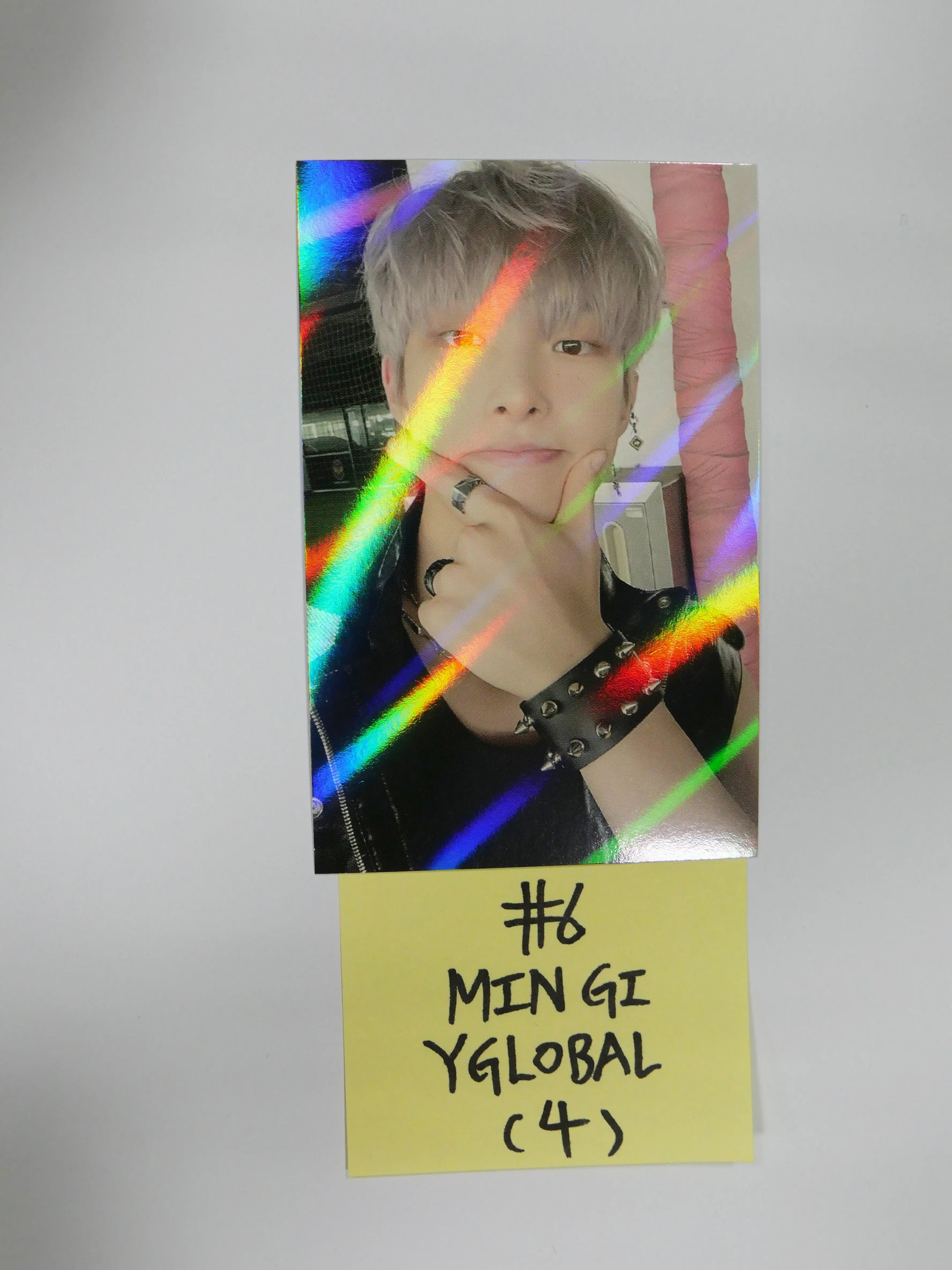 High quality Ateez San YGlobal Holo Photocard