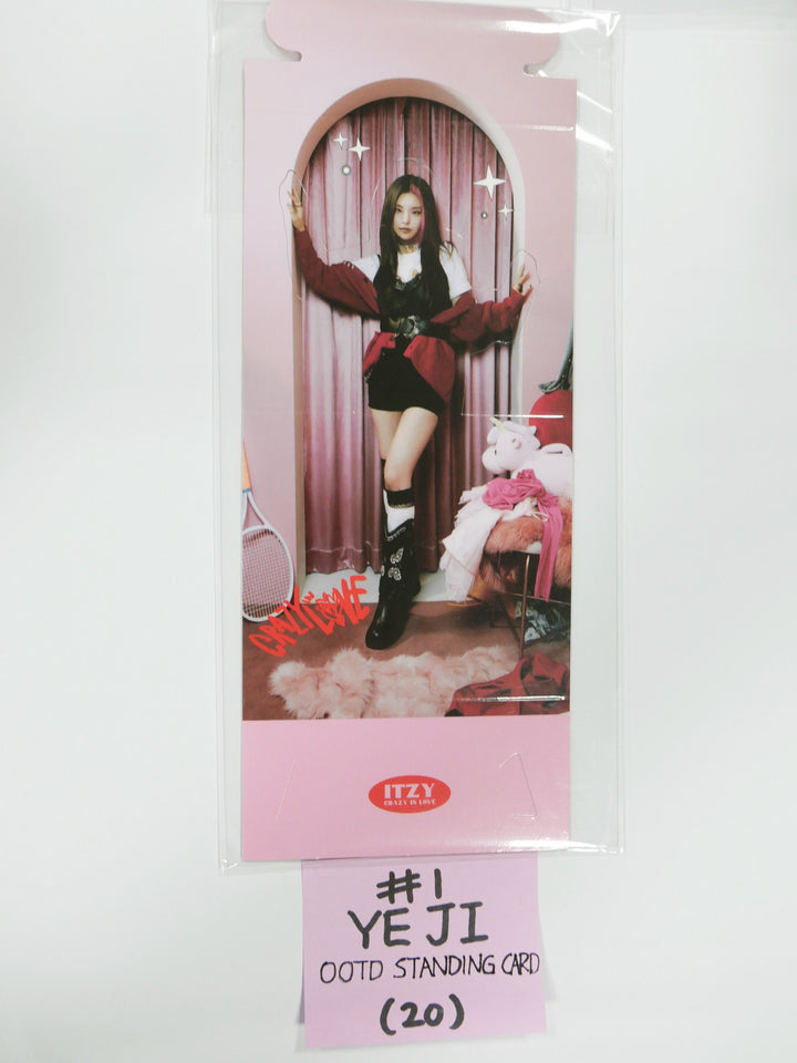 ITZY 'CRAZY IN LOVE' - Standing Card, Polaroid Photocard