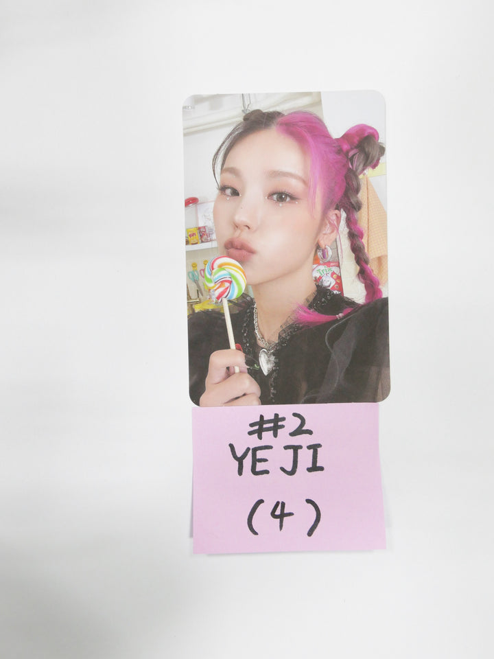 ITZY 'CRAZY IN LOVE' - Official Photocard [Yeji, Lia, RJ Updated 11/19]