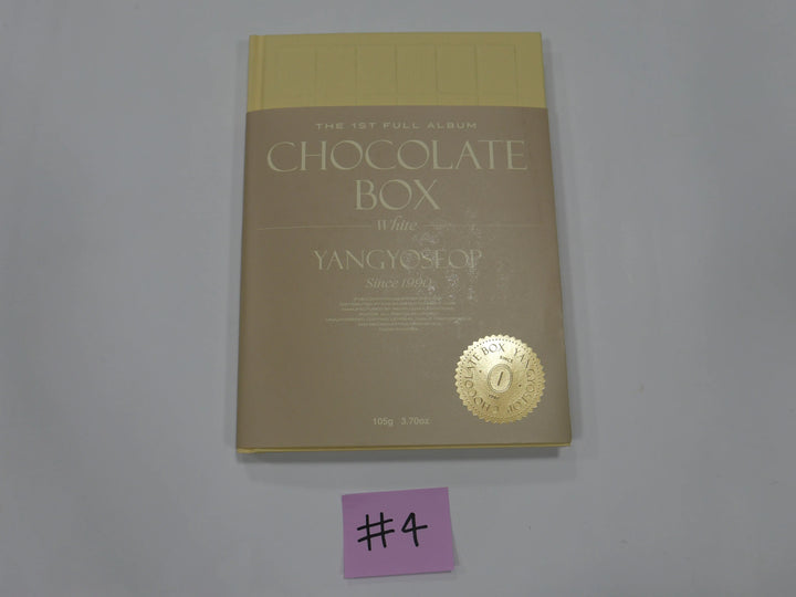 Yang Yo-seop "Chocolate Box" 1st Album - Hand Autographed(Signed) Promo Album - HALLYUSUPERSTORE