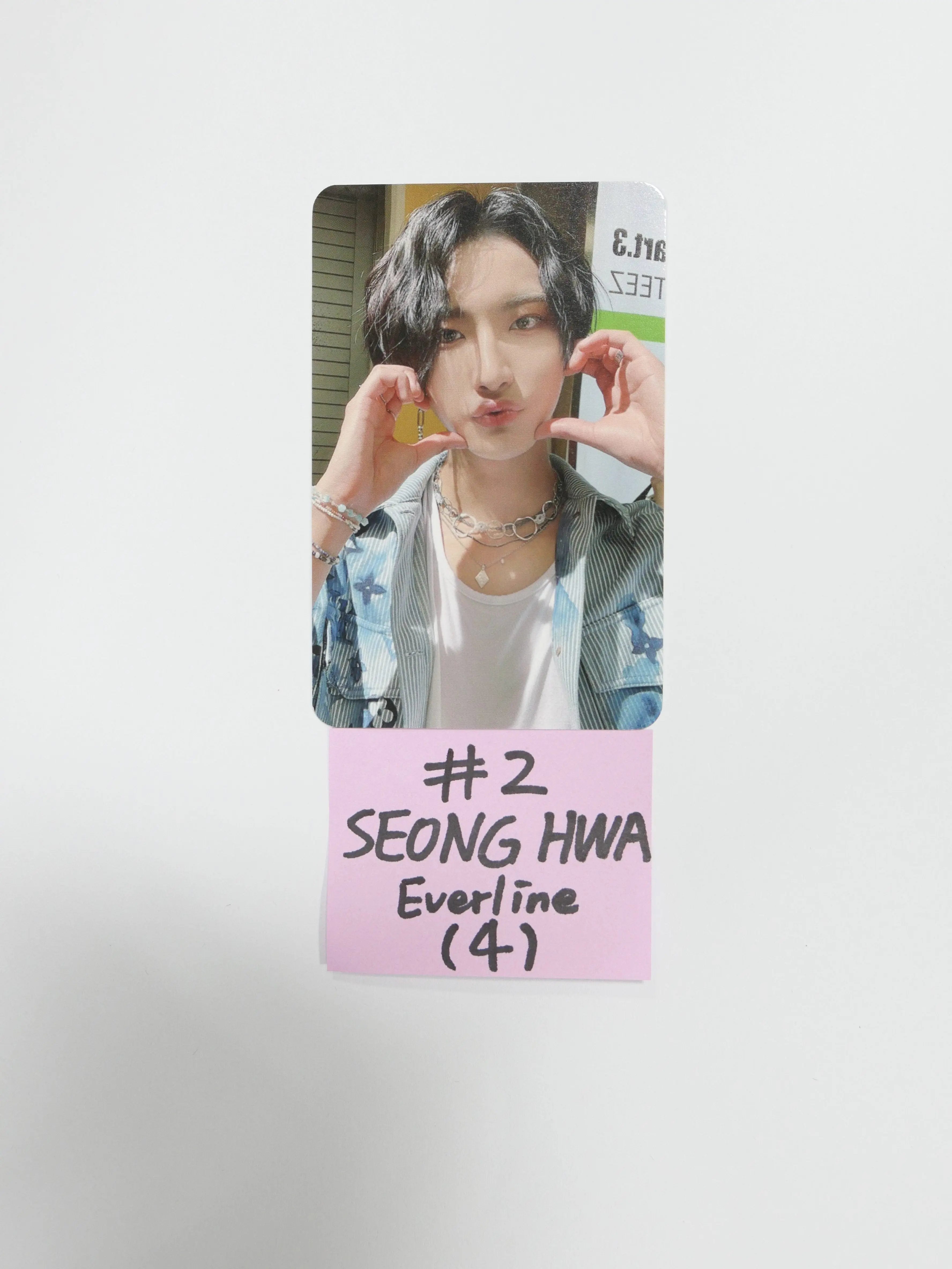 Ateez 'Zero Fever Part 3' - Everline Fansign Event Photocard