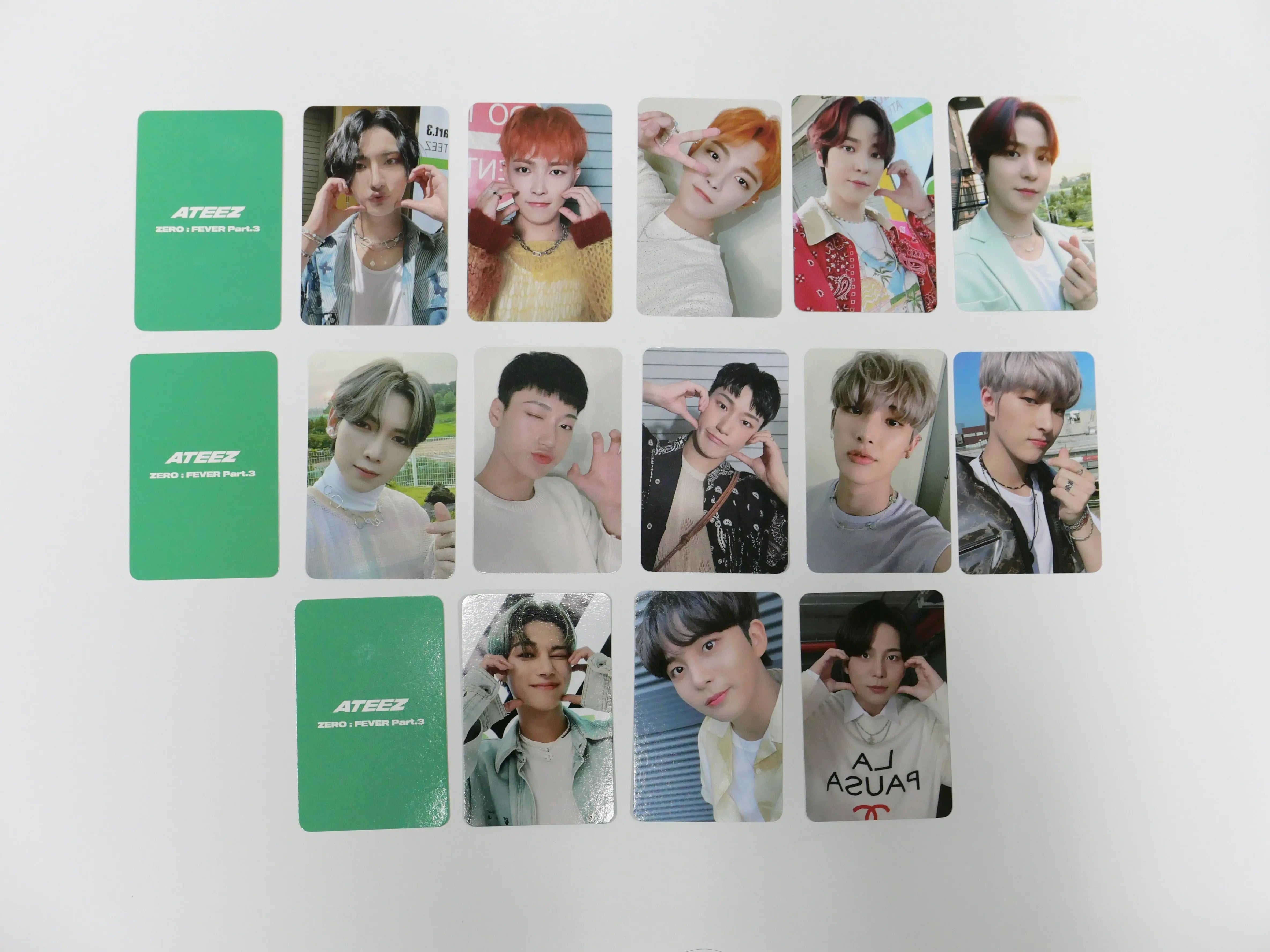 Ateez 'Zero Fever Part 3' - Everline Fansign Event Photocard