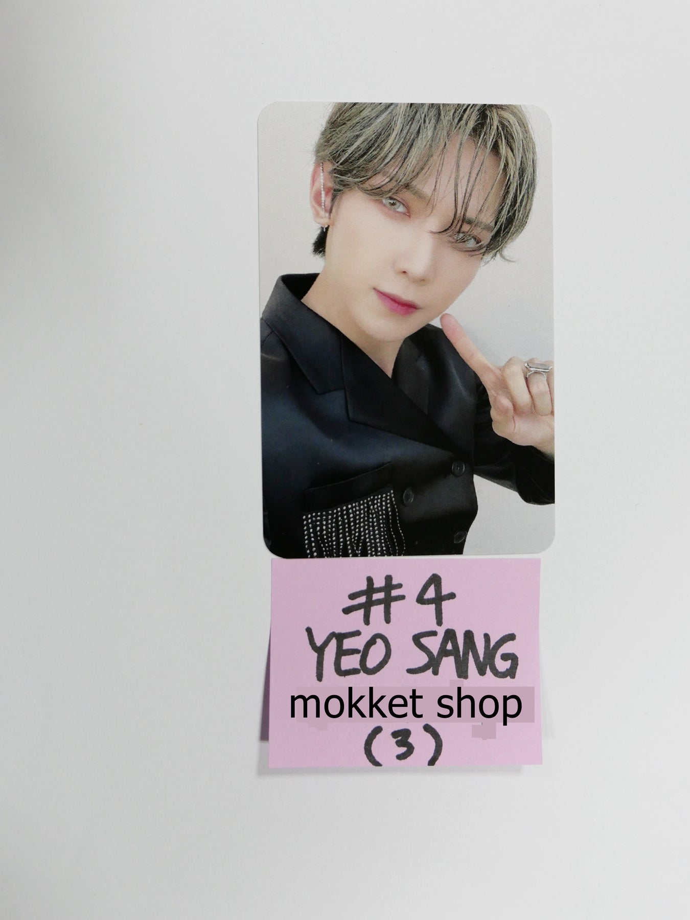 Ateez 'Zero Fever Part 3' - Mokket Shop Fansign Event Photocard