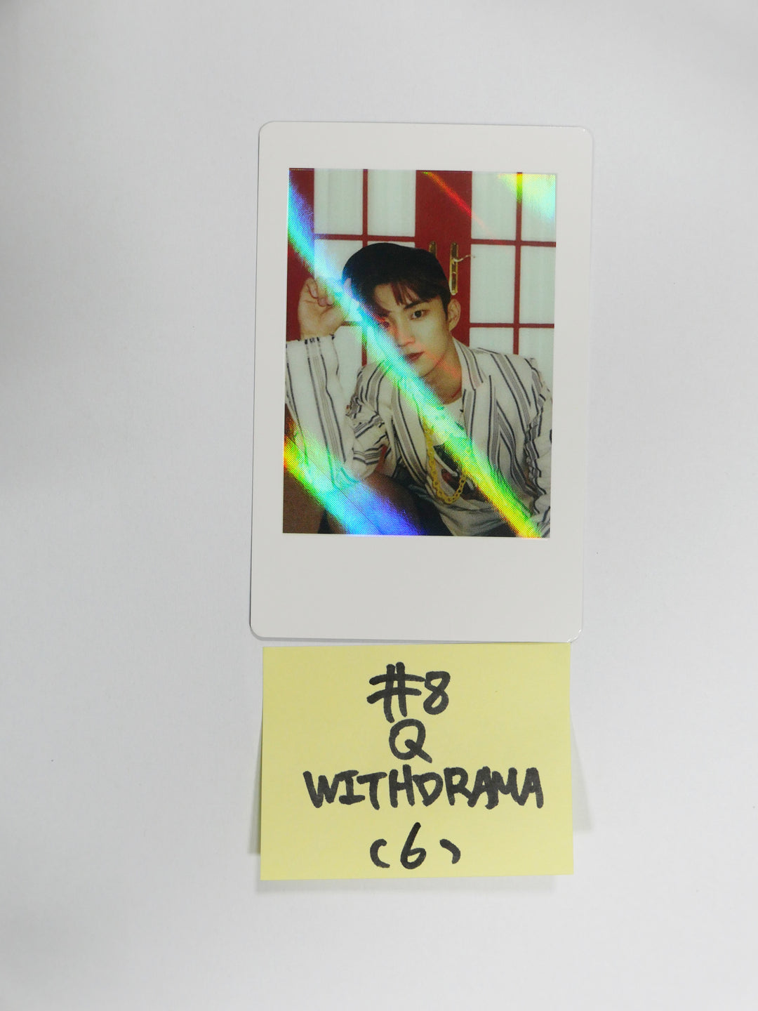 The Boyz - THRILL-ING MD - Withdrama Benefit Polaroid Type Hologram Photocard